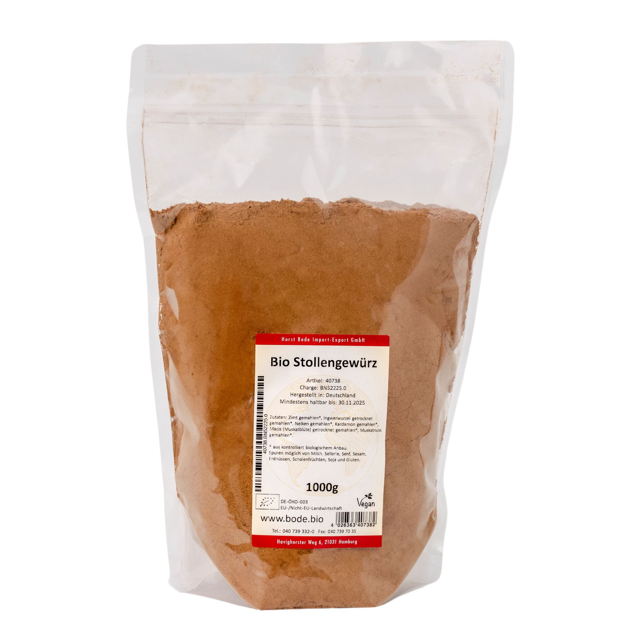 Stollengewürz bio 1kg