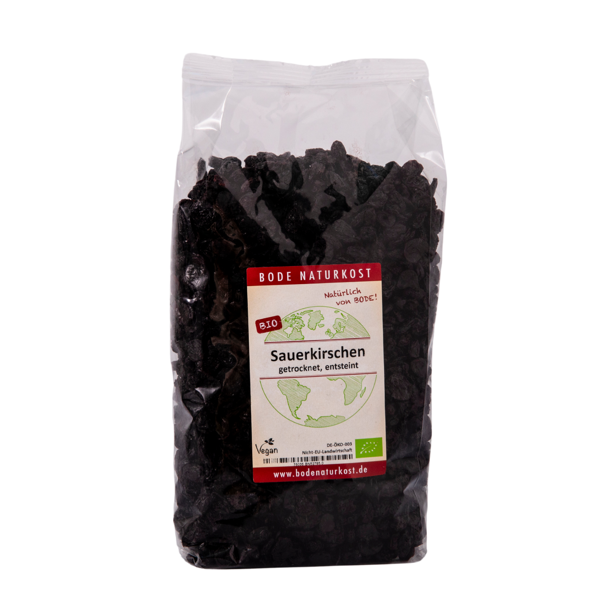 Organic dried sour cherries pitted 1kg