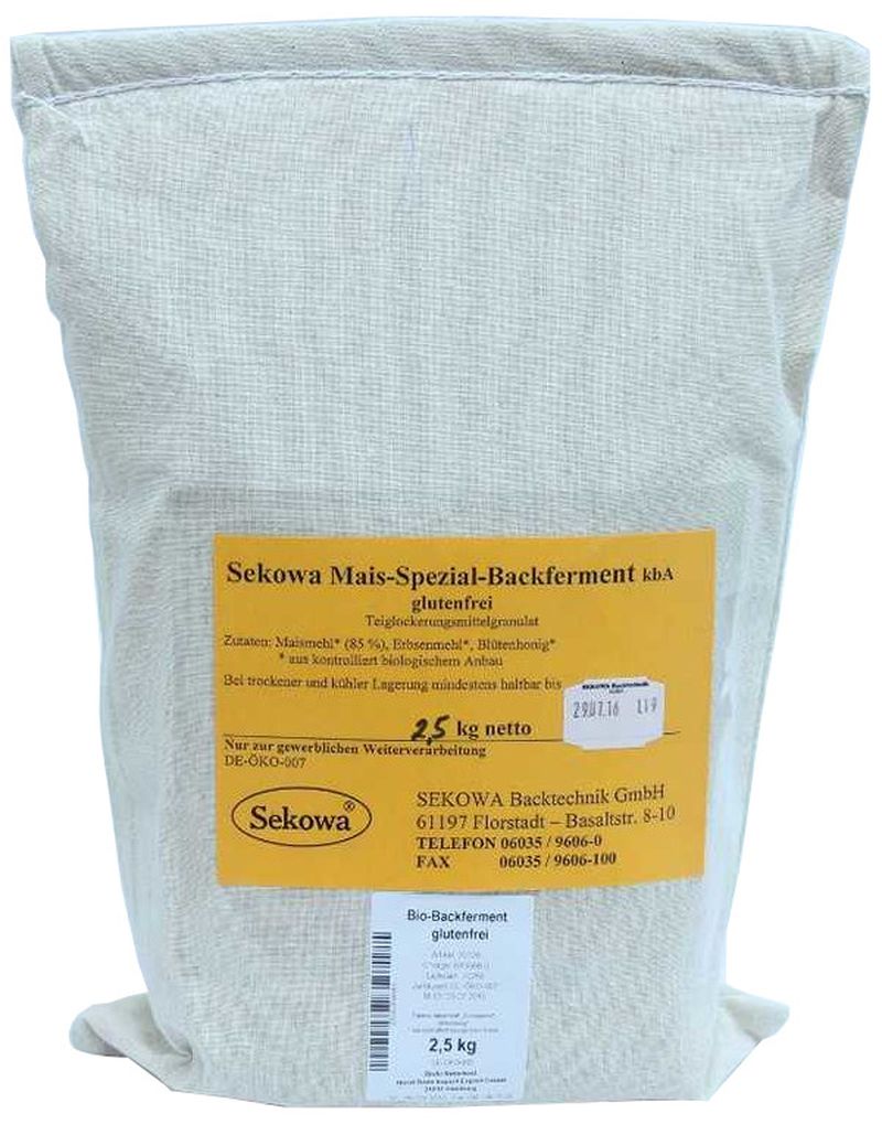 Backferment Sekowa glutenfrei bio 2,5kg