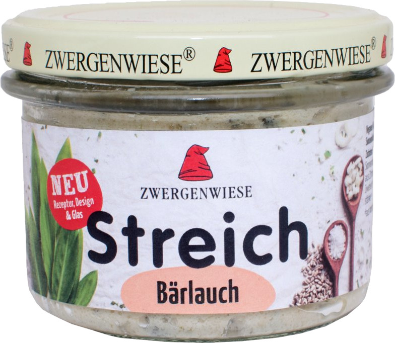 Bärlauch Streich bio Zwergenwiese 6x180g