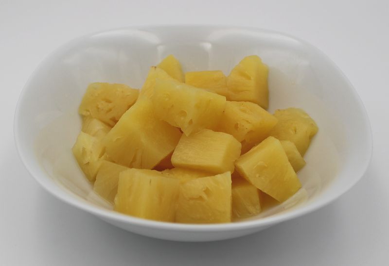 Ananasstücke bio in Dose Füllmenge 3 kg, ATG 1,55kg, (Ab ca. Ende Mai wieder vorrätig)