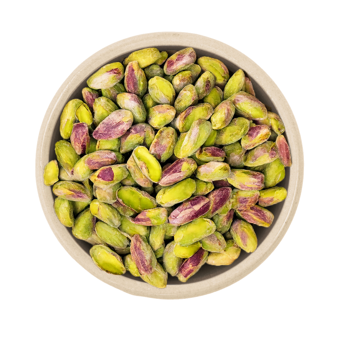 Pistazienkerne grün mit Haut bio
