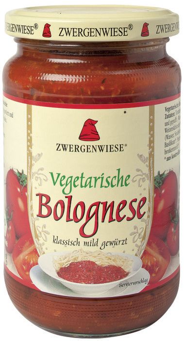 Tomatensauce Vegetarische Bolognese bio 6x340ml Zwergenwiese