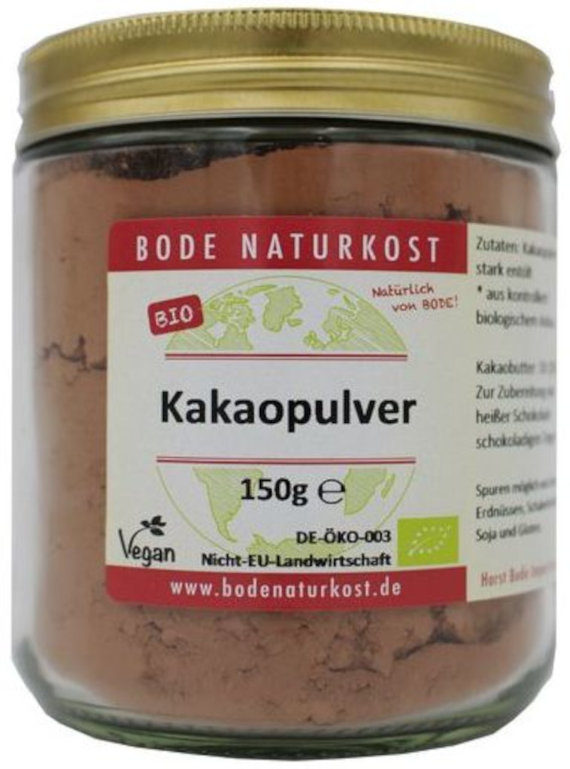 Kakaopulver 10-12 % Fett bio 25kg, nicht alkalisiert