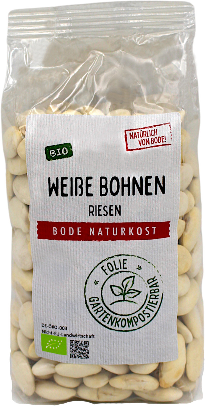 Weiße Bohnen Riesen bio 6x500g  | ab 05.25 wieder verfügbar