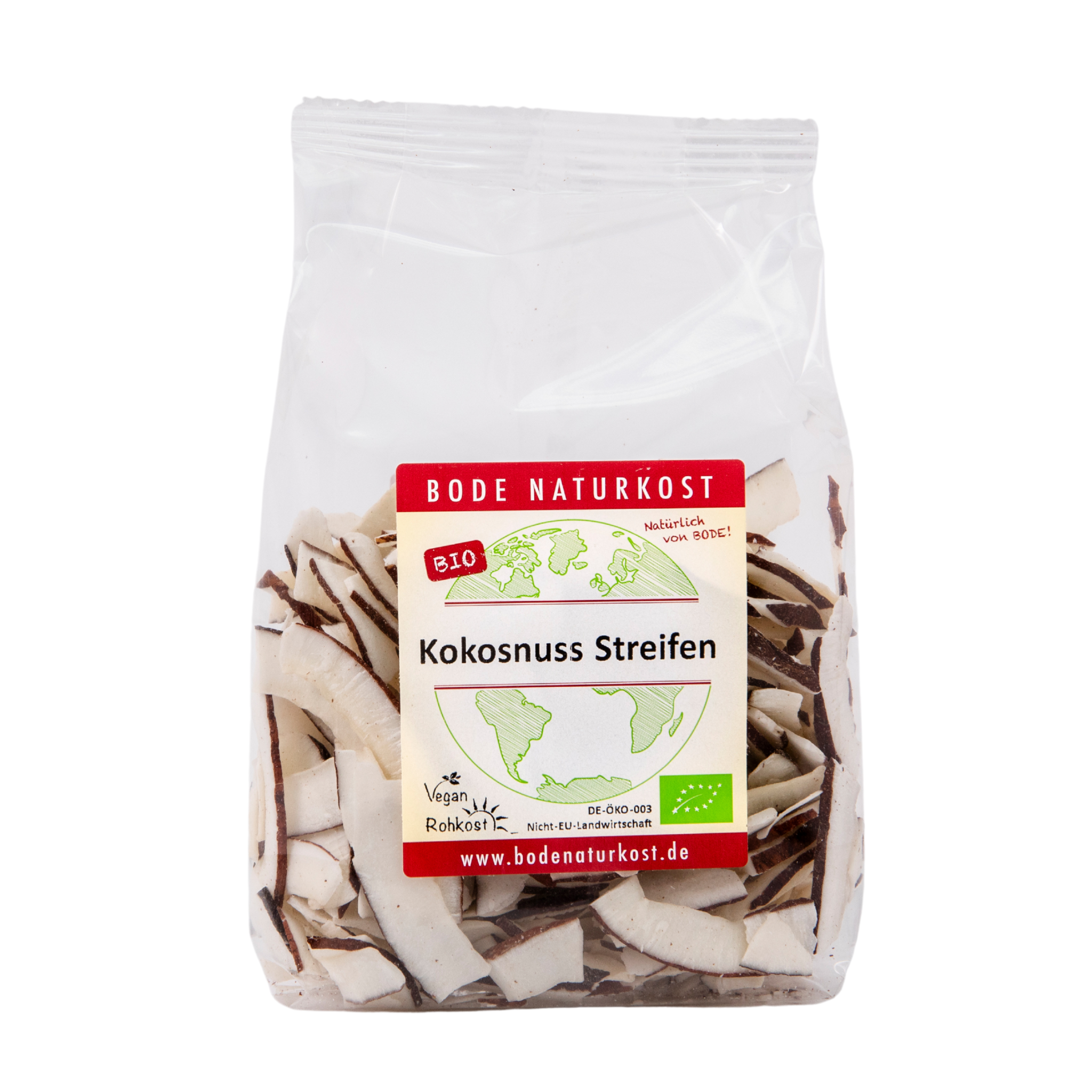 Coconut Strips (smile) Raw Food Organic 6x150g