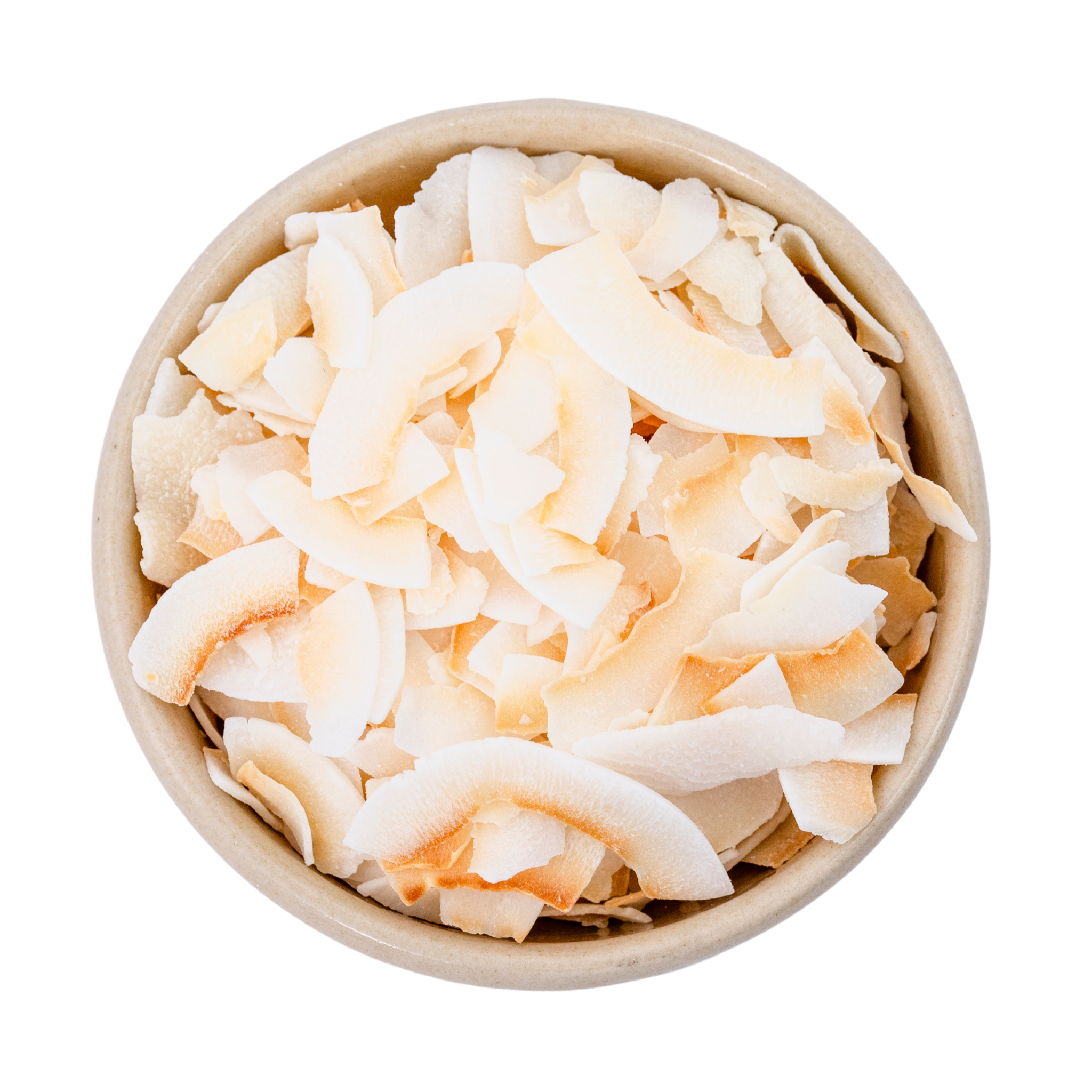 Roasted unsweetened coconut chips (organic)