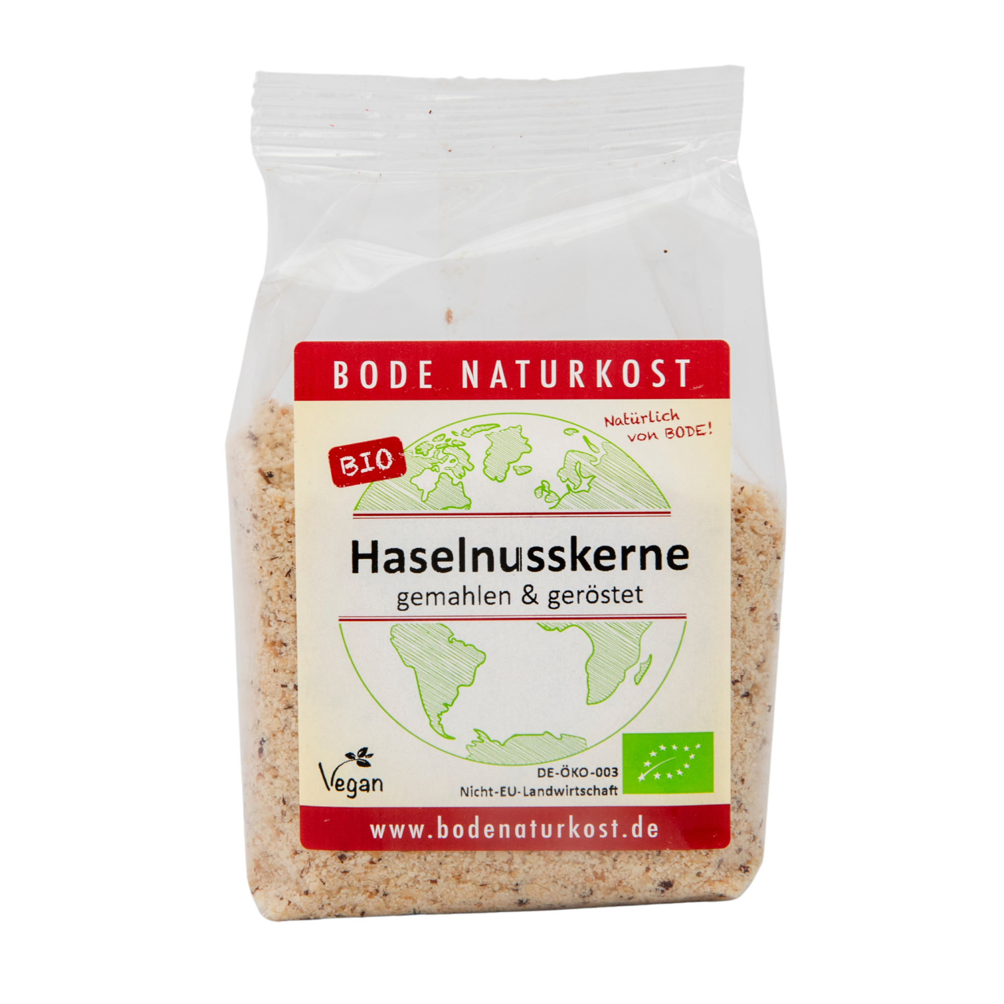Haselnusskerne gemahlen geröstet bio 1kg