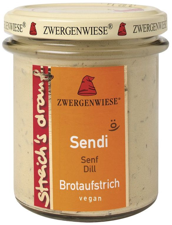 Streich´s drauf - Sendi (Senf-Dill) bio Zwergenwiese 6x160g