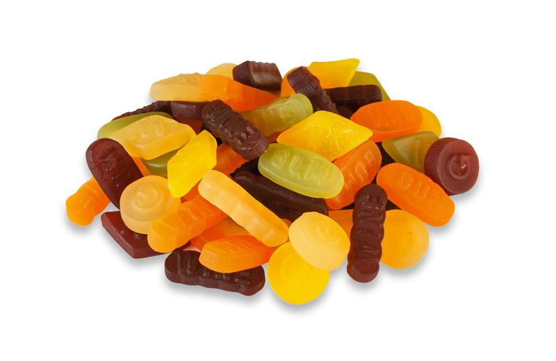 Veggie-Vine-Gums bio - Fruchtgummi mit Maisstärke 2x2,5kg