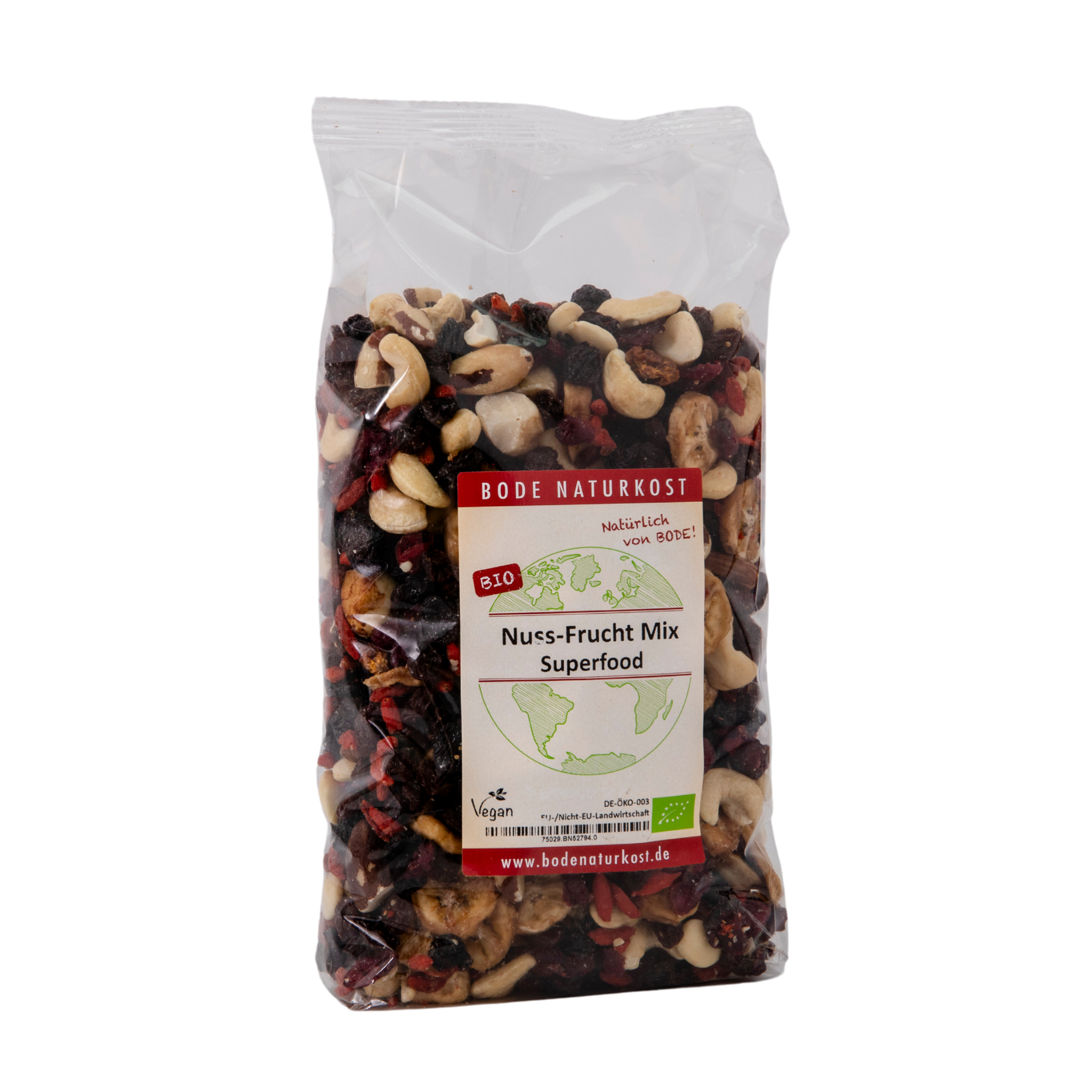 Nuss-Frucht Mix Superfood bio