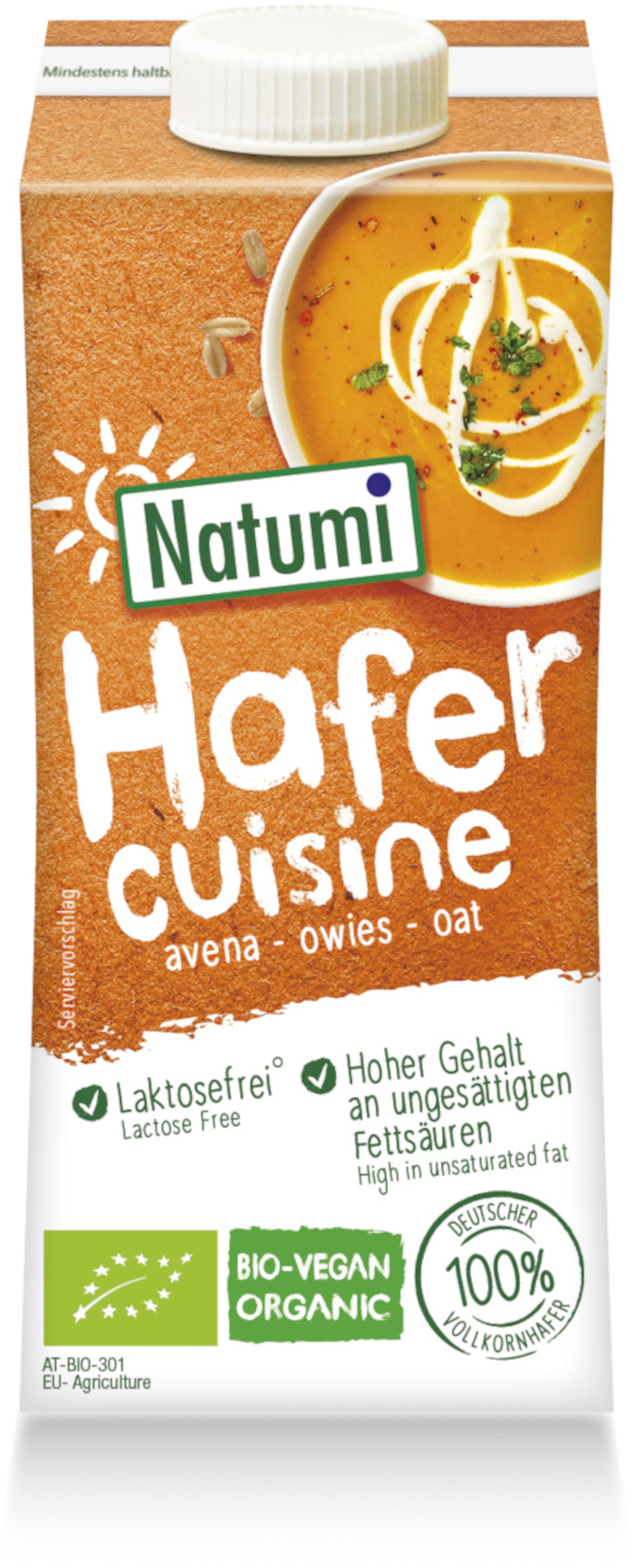 Hafer Cuisine bio 8% Fett Natumi 15x200ml