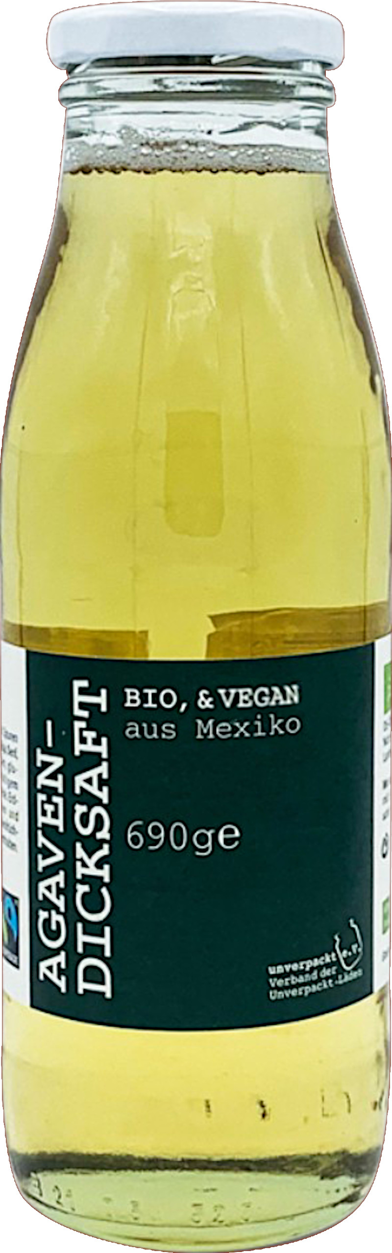 Agavendicksaft im Drahtbügelglas bio 2kg