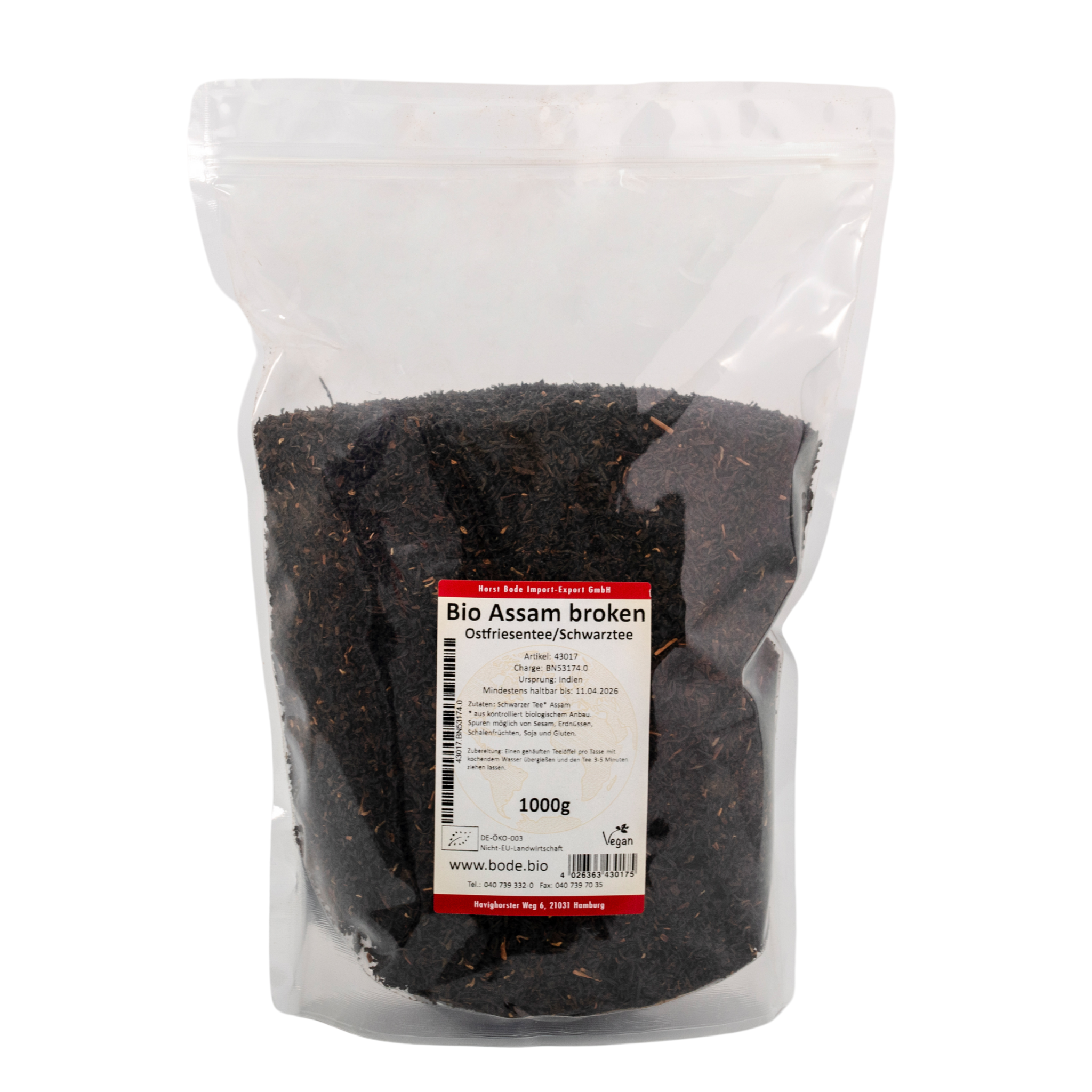 Assam broken Ostfriesentee bio 1kg