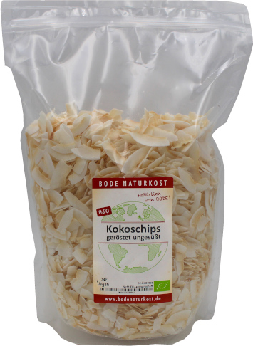 Kokoschips geröstet ungesüßt bio