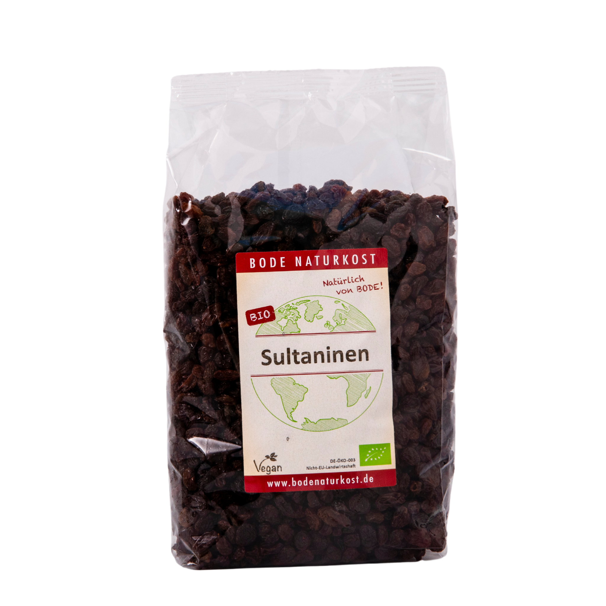 Organic Sultanas 6x1kg