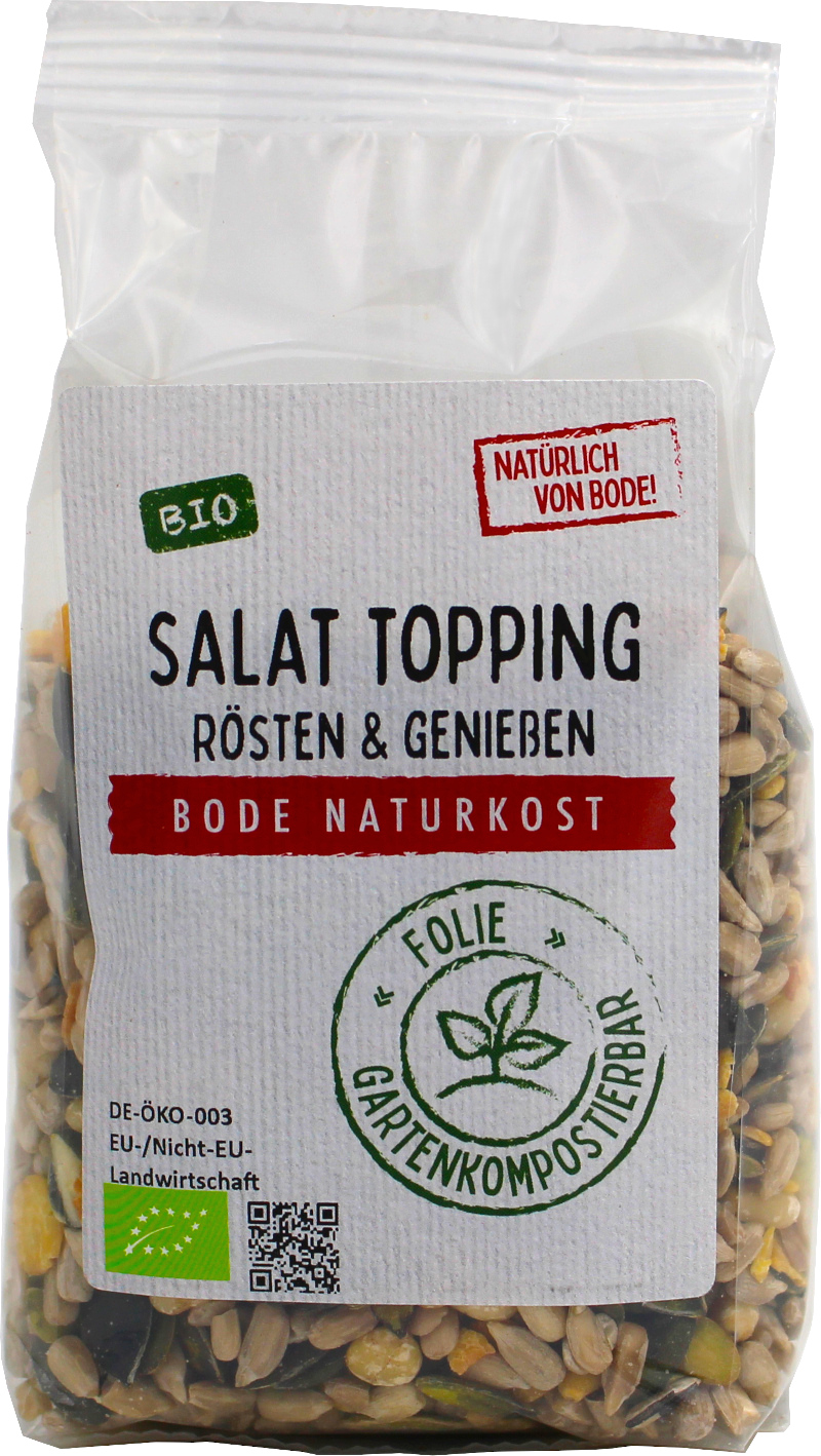 V. Salat & Müsli Topping bio, gartenkompostierbarer Beutel 6x175g