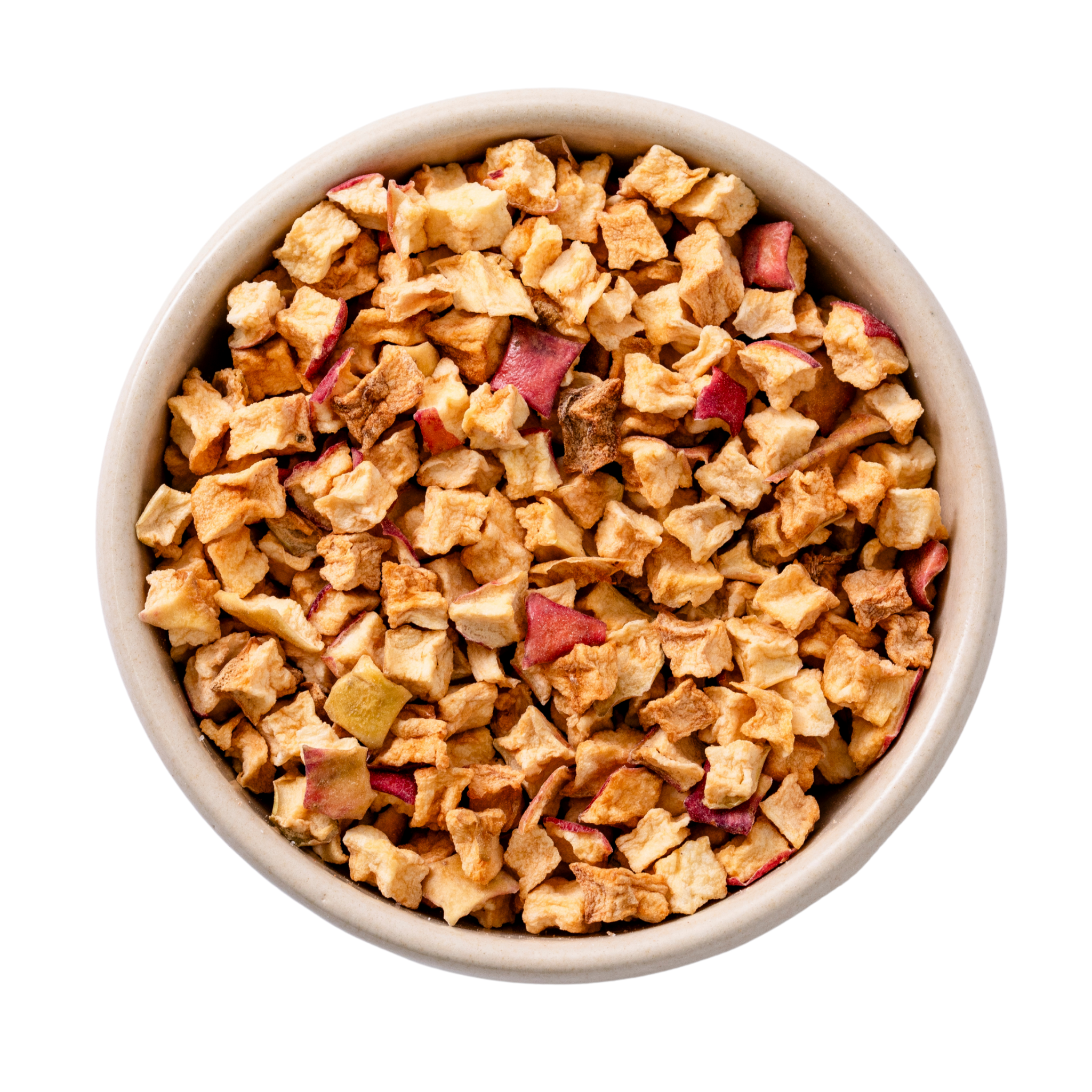 Apfelwürfel mit Schale knusprig bio