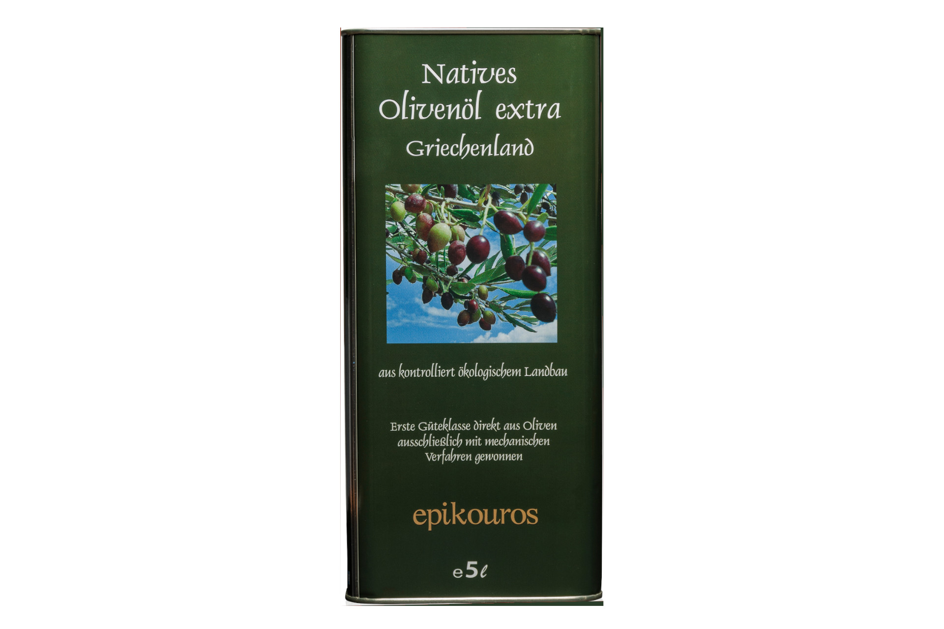 Olivenöl nativ extra bio Griechenland
