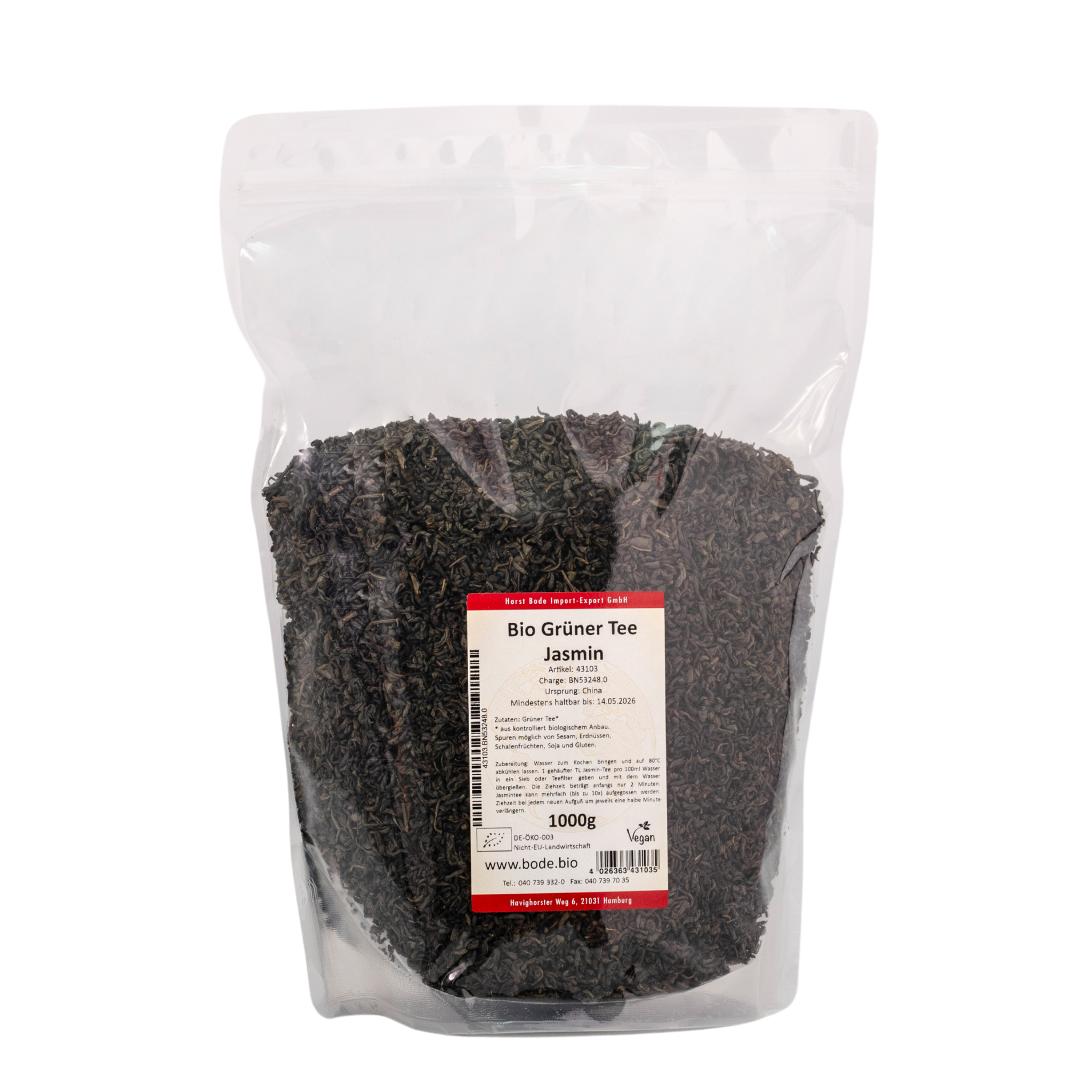 Jasmin-Tee bio Grobschnitt