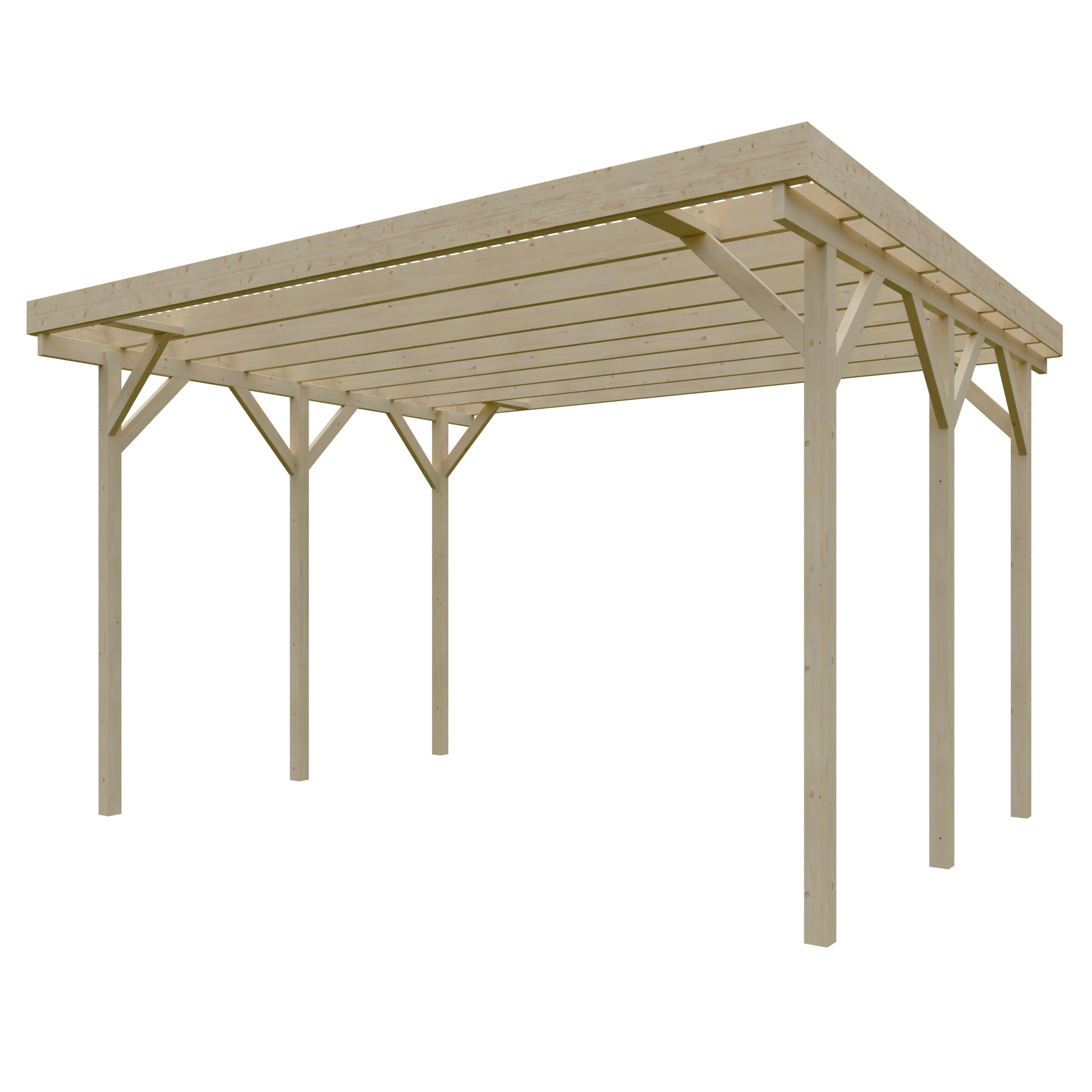 Wohnmobil-Carport Oakland I 6,00x5,00 m