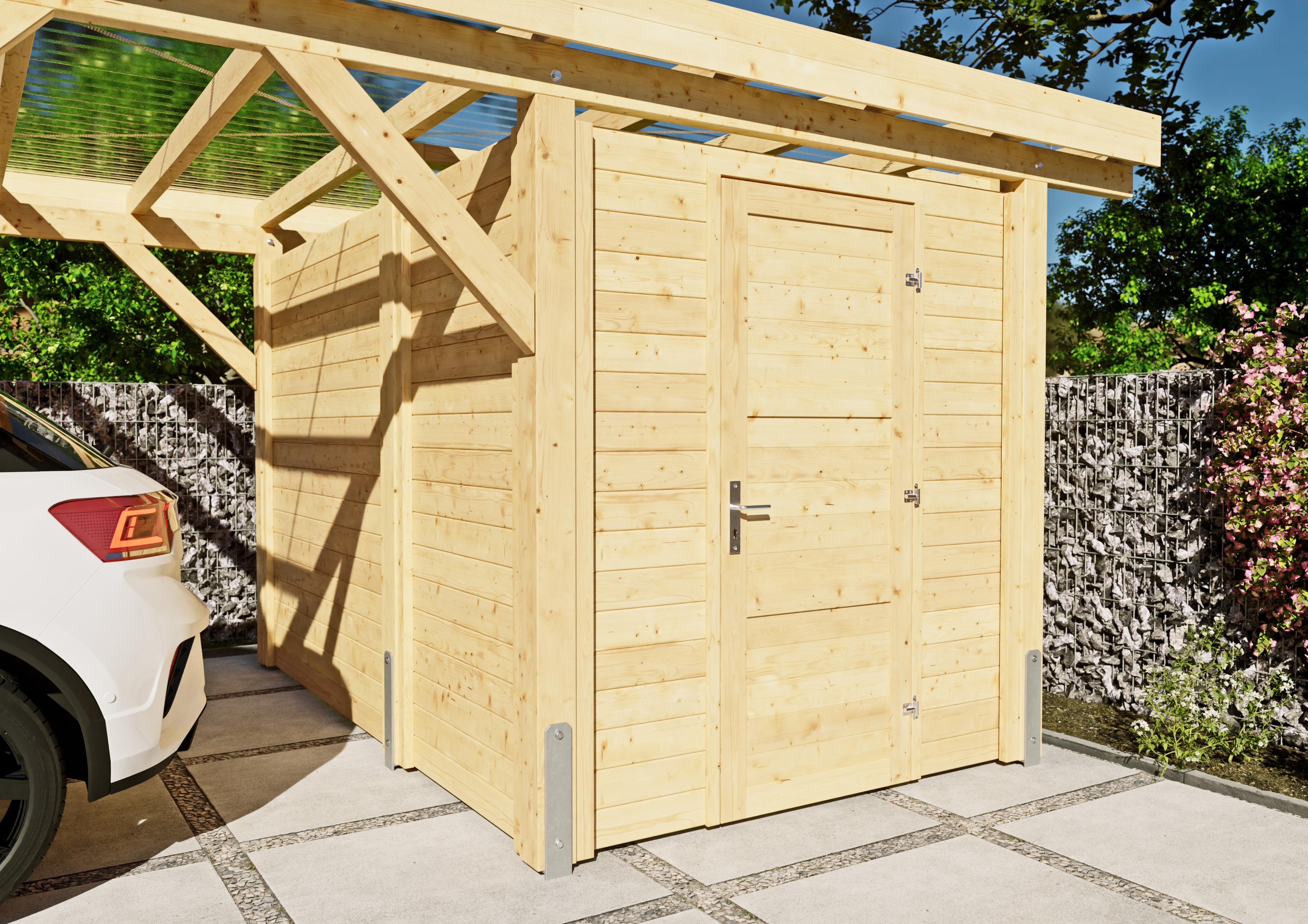 Geräteraum Einzelcarport 312x197 cm