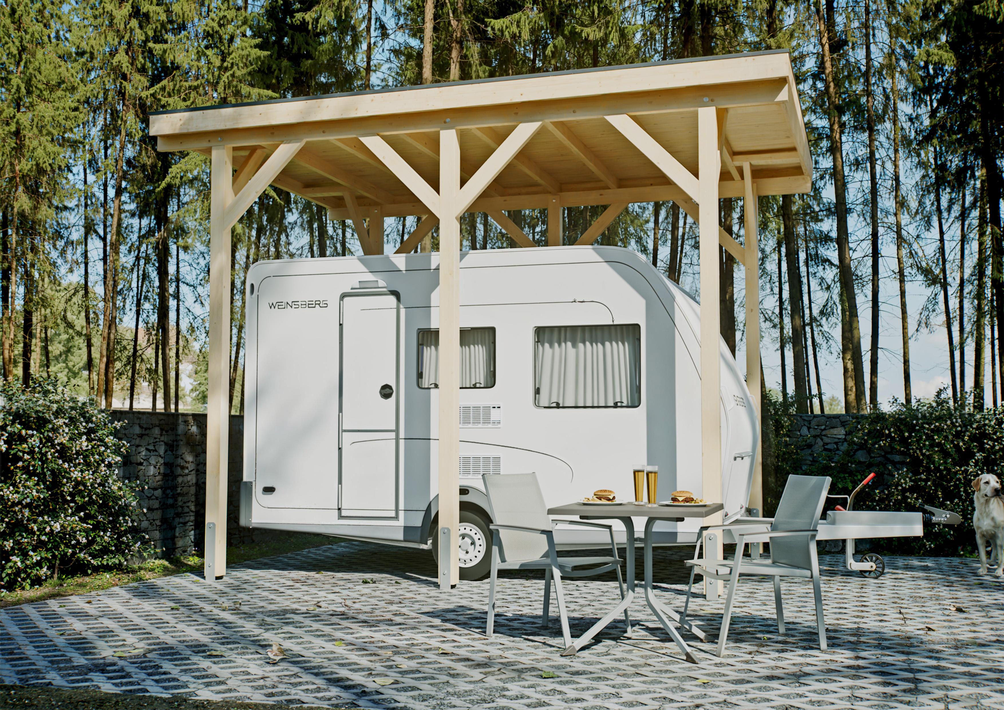 Wohnmobil-Carport Malibu I 3,44x5,00 m