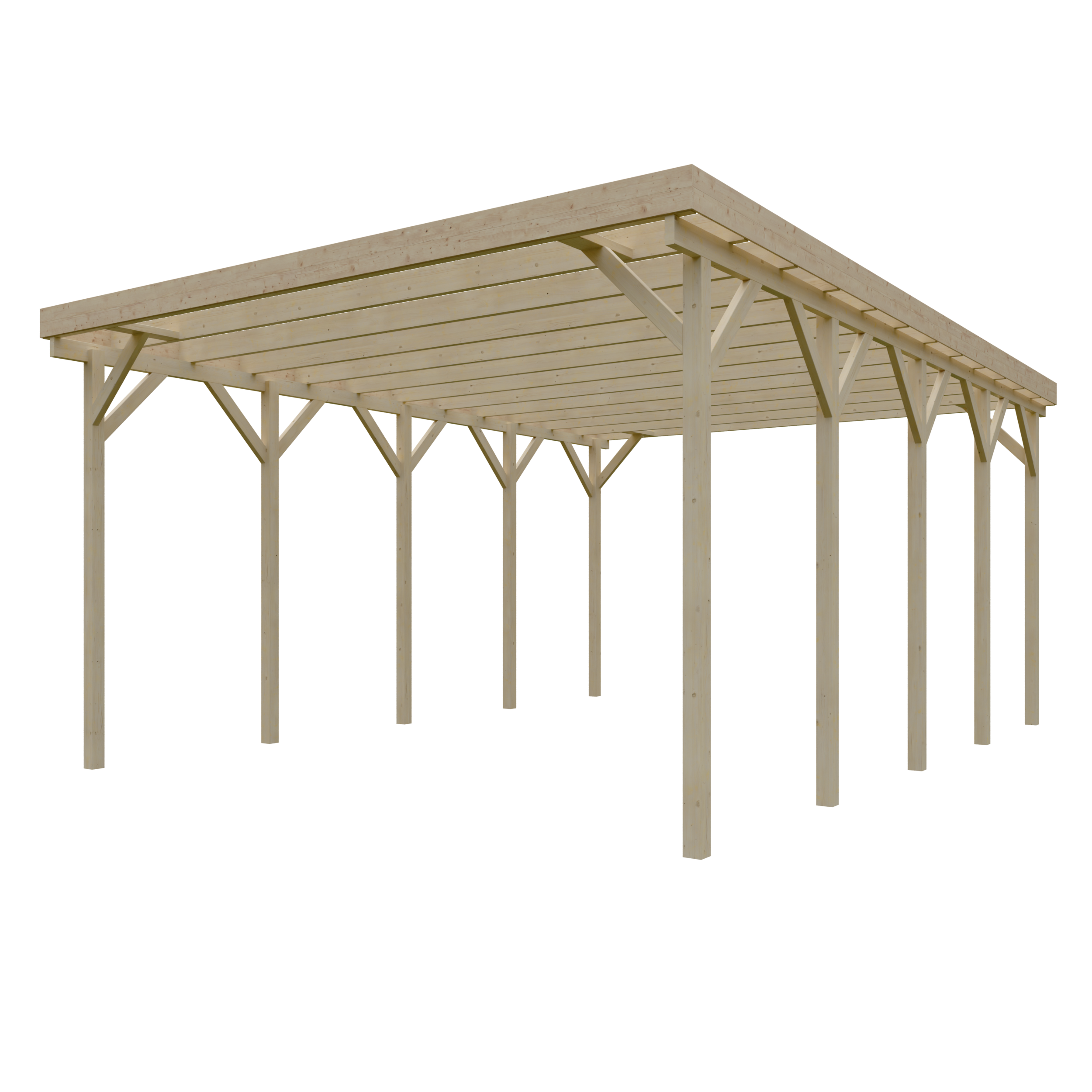 Wohnmobil-Carport Oakland III 6,00x8,50 m