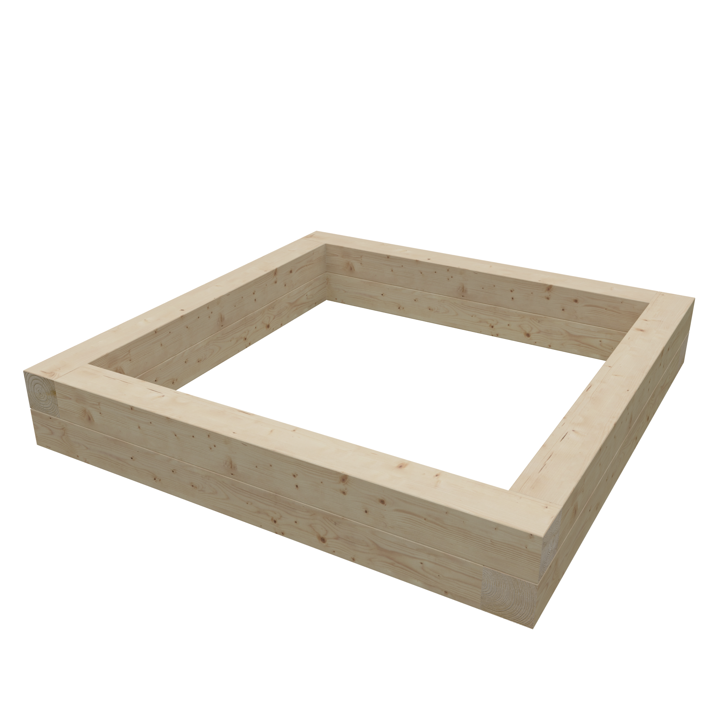 Sandkasten 4-eck 149x149 cm