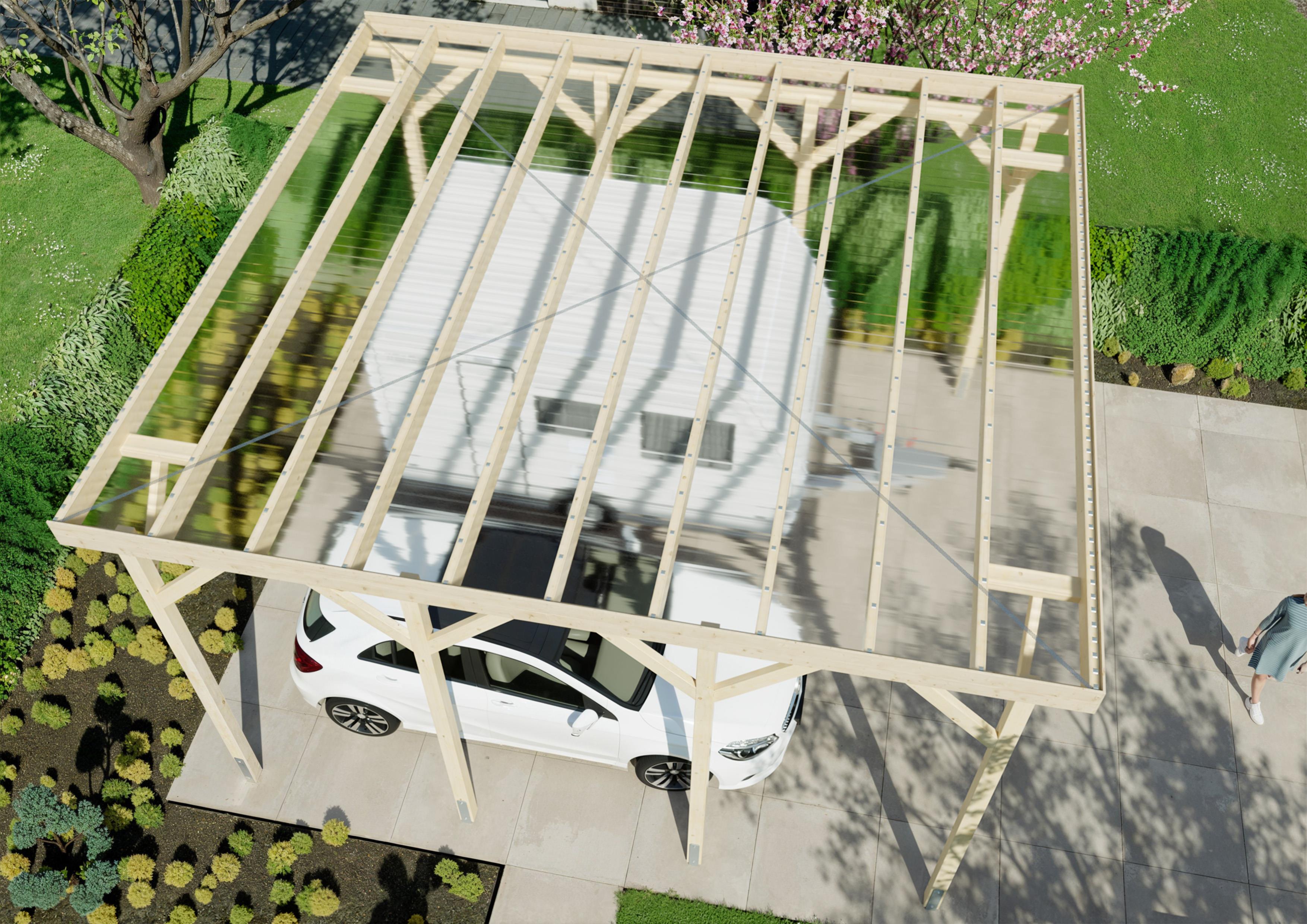 Wohnmobil-Carport Oakland II 6,00x6,50 m