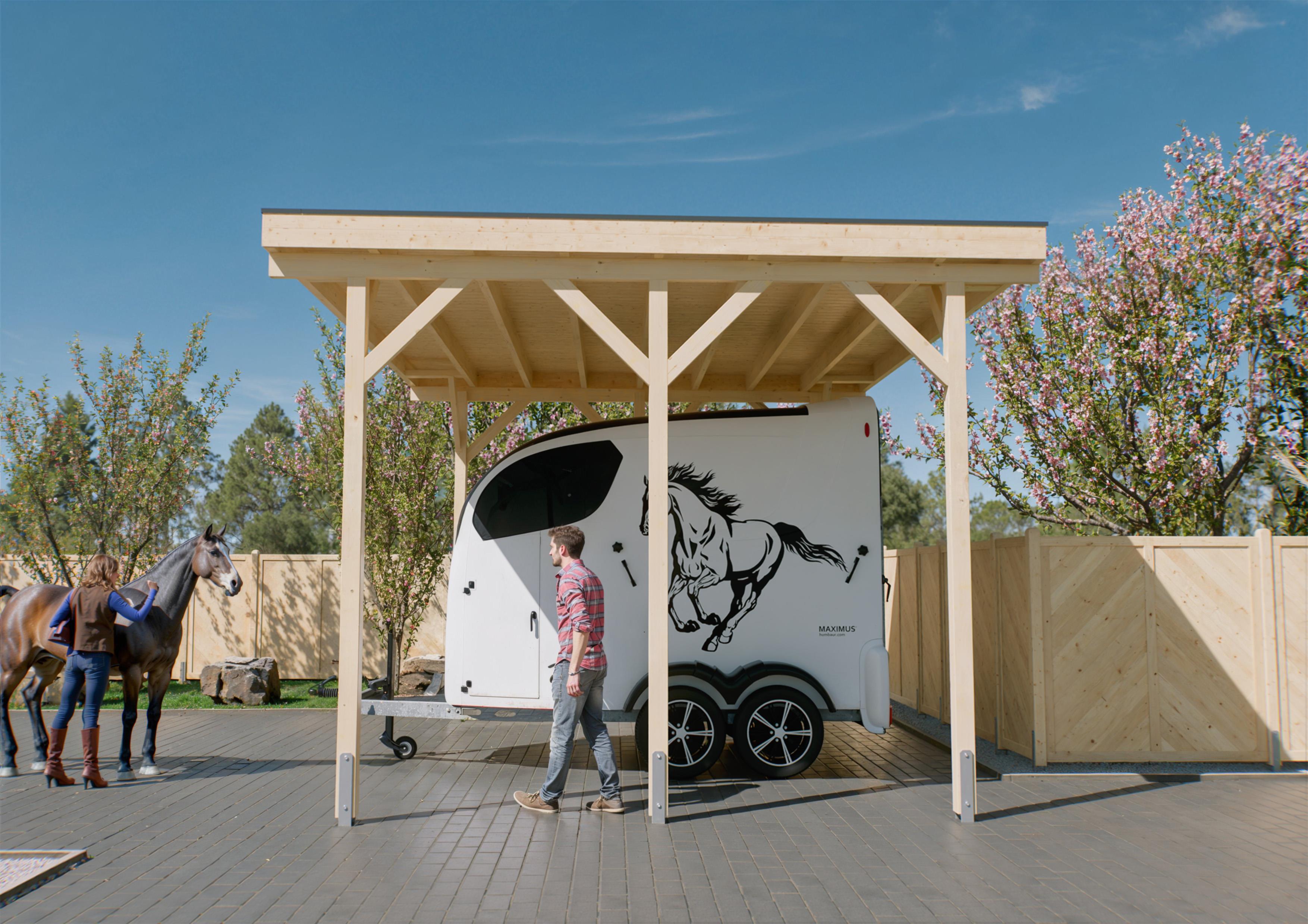 Wohnmobil-Carport Oakland I 6,00x5,00 m