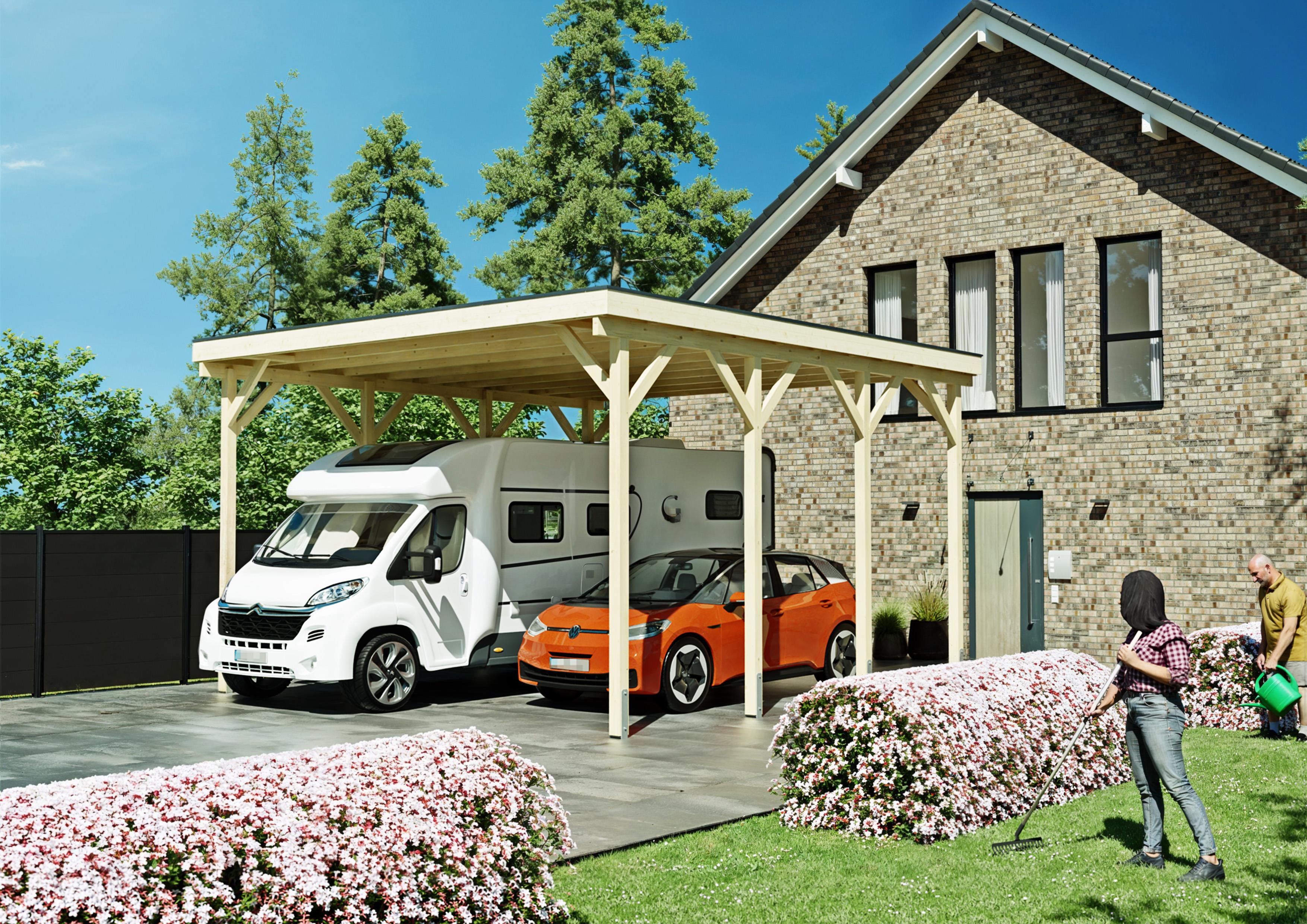 Wohnmobil-Carport Oakland II 6,00x6,50 m