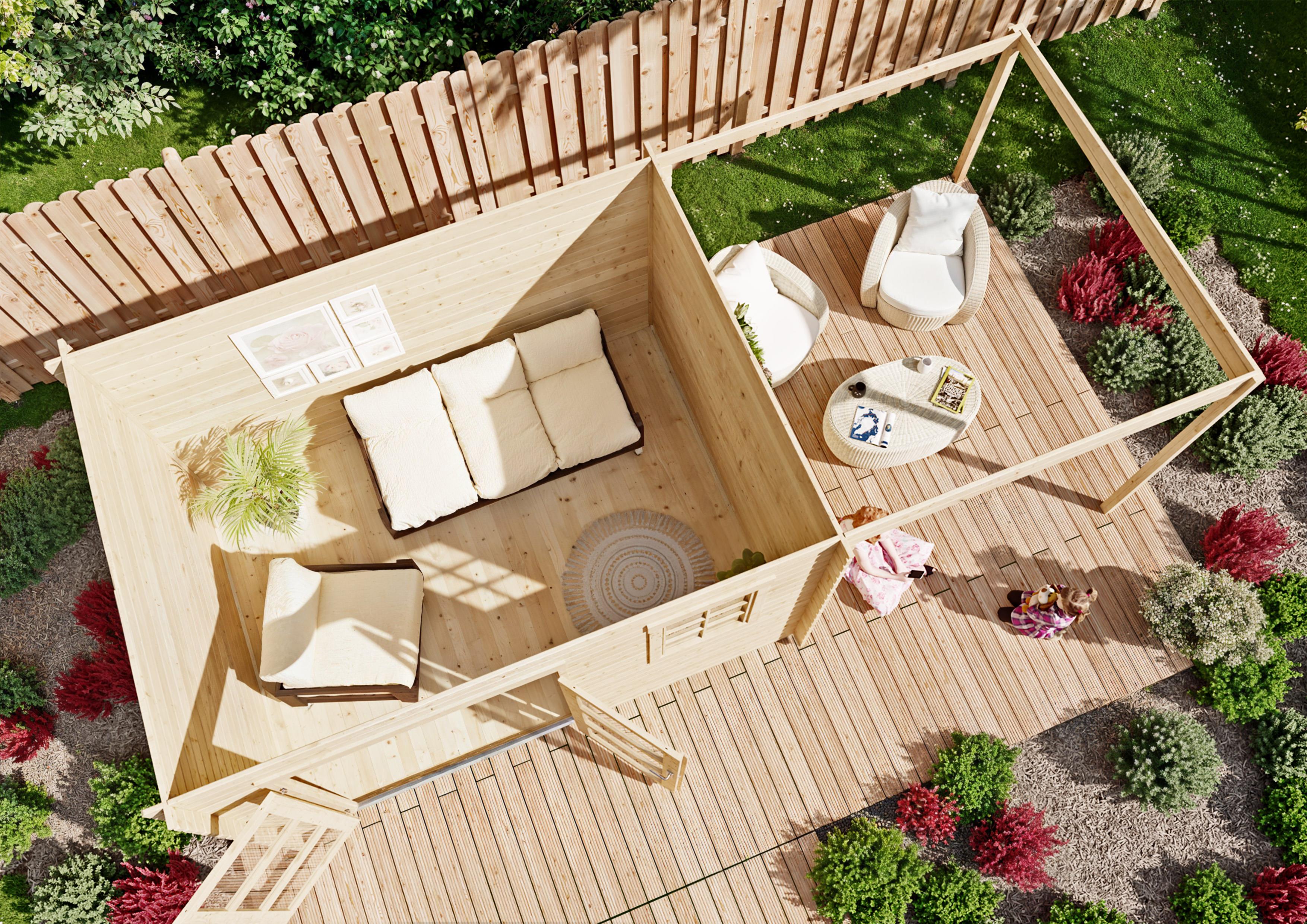 Gartenhaus Woodbury II 5,80x2,50 m