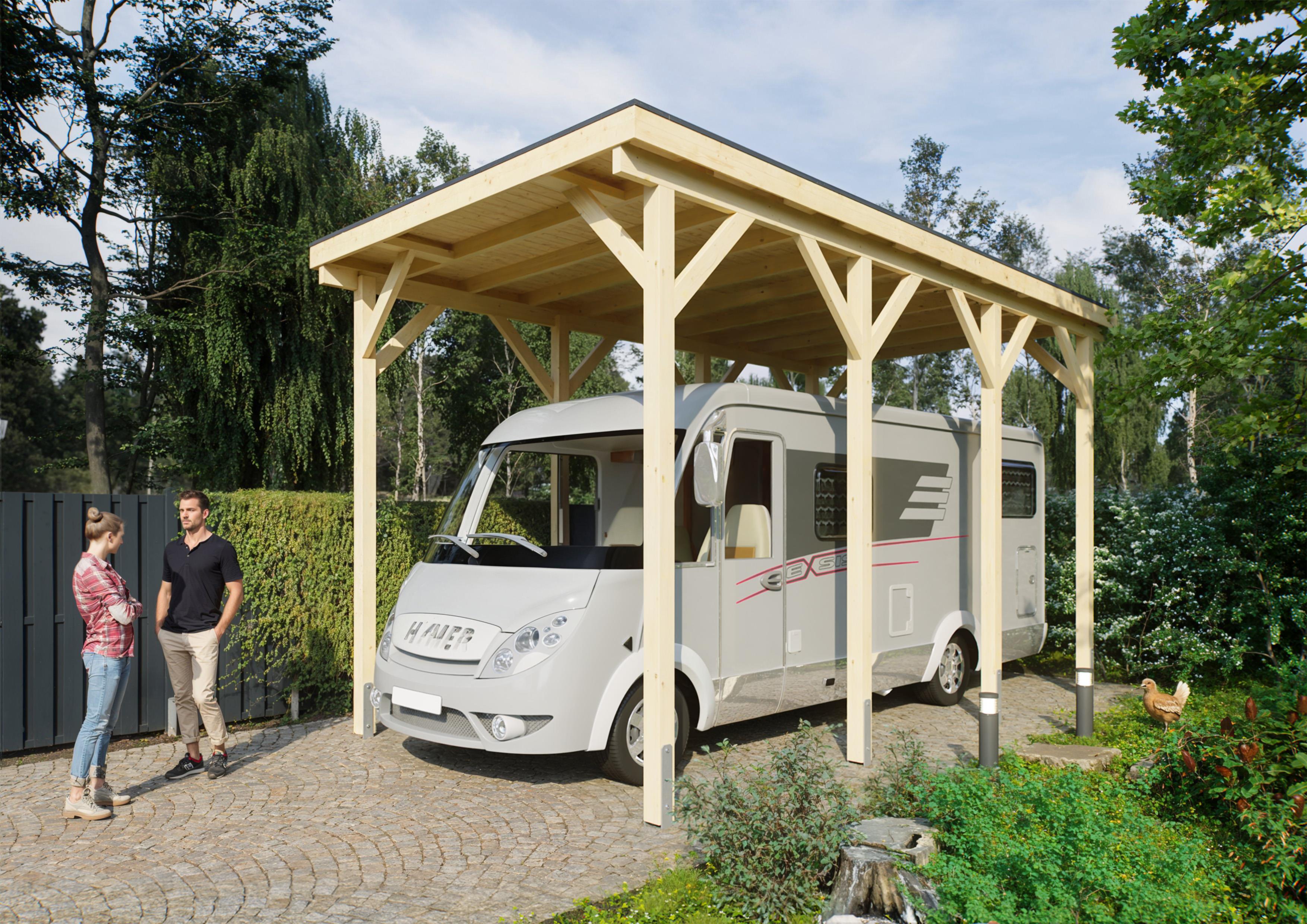 Wohnmobil-Carport Malibu II 3,44x6,50 m