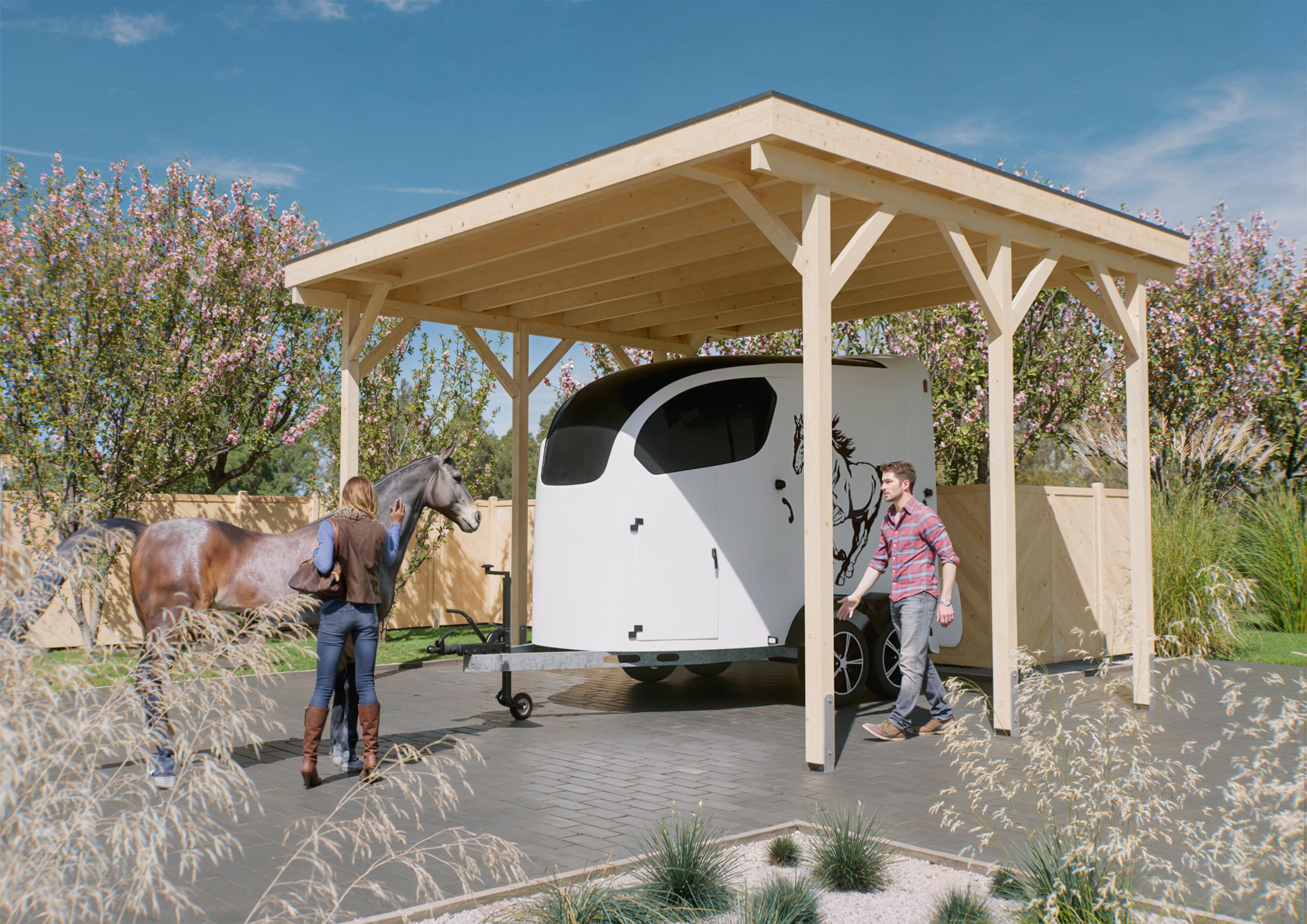 Wohnmobil-Carport Oakland I 6,00x5,00 m