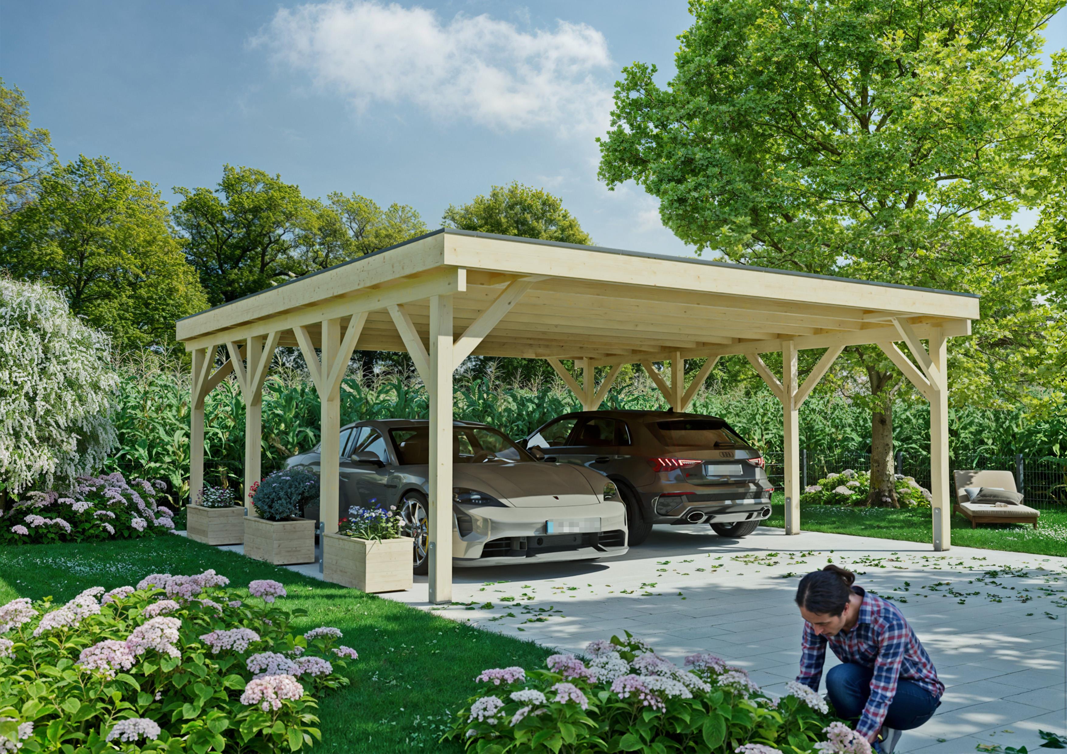 Carport Fremont II 6,00x6,50 m