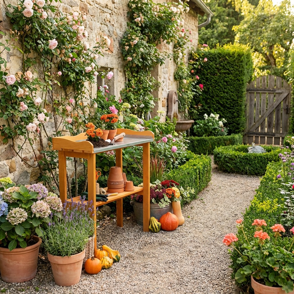 Pflanztisch 84x38x90cm Kiefer honigbraun