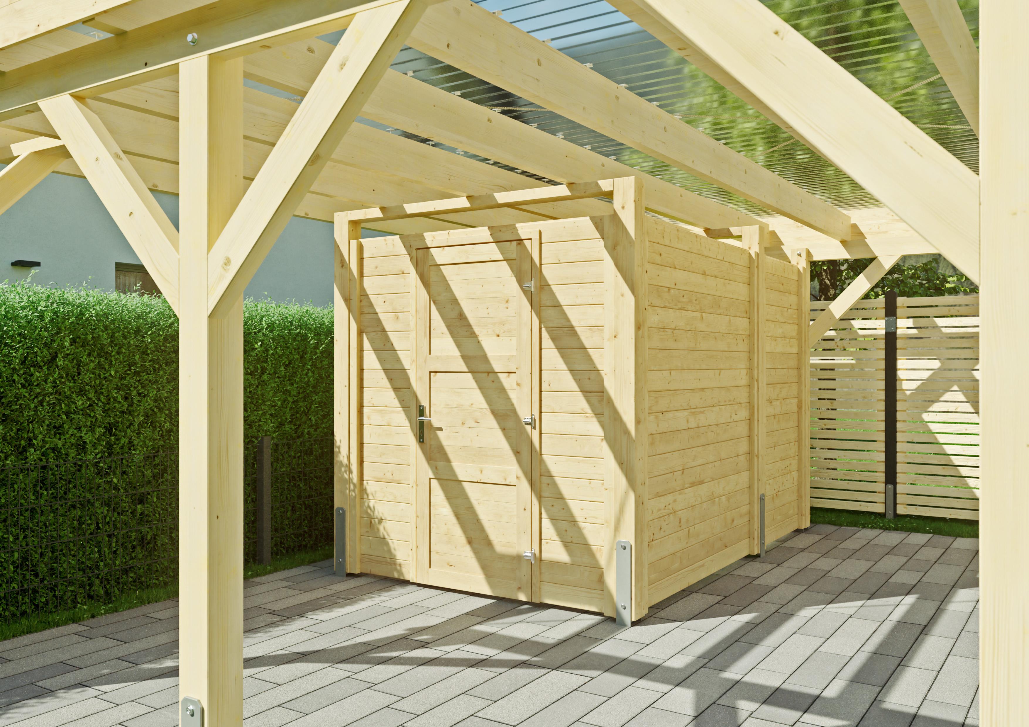 Geräteraum Doppelcarport 312x197 cm