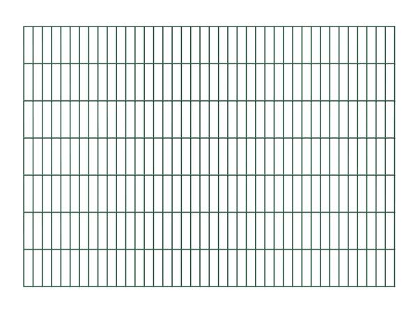 Doppelstab-Gittermatte 200x140 cm Typ 6/5/6 grün
