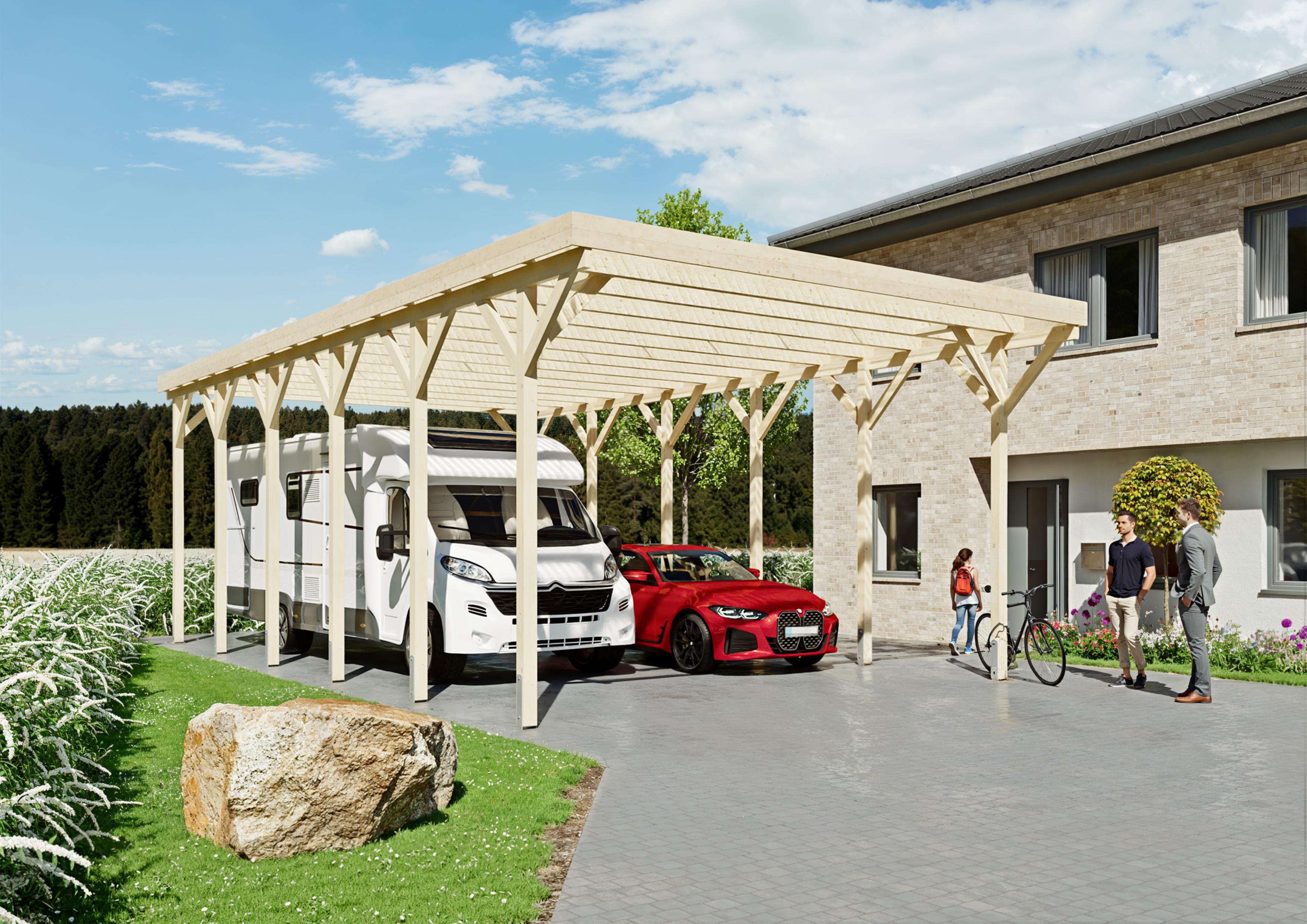 Wohnmobil-Carport Oakland IV 6,00x11,00 m