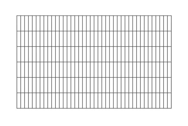 Doppelstab-Gittermatte 200x120 cm Typ 6/5/6 anthrazit