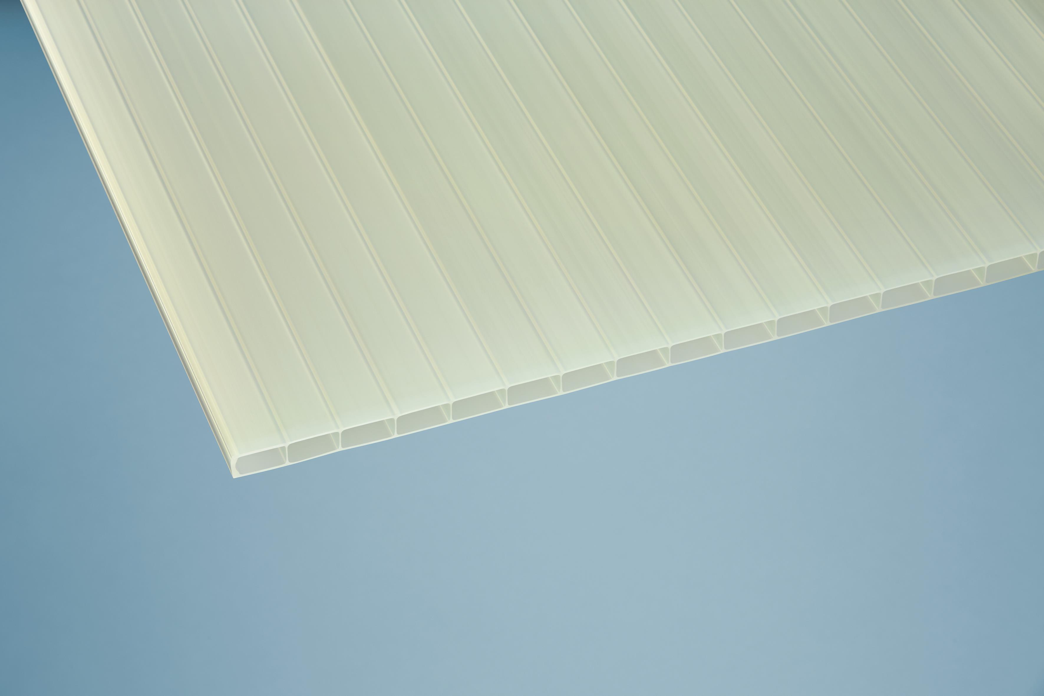Terrassendach Denver I 4,09x2,50 m - inklusiv hochwertigem Acryl climablue