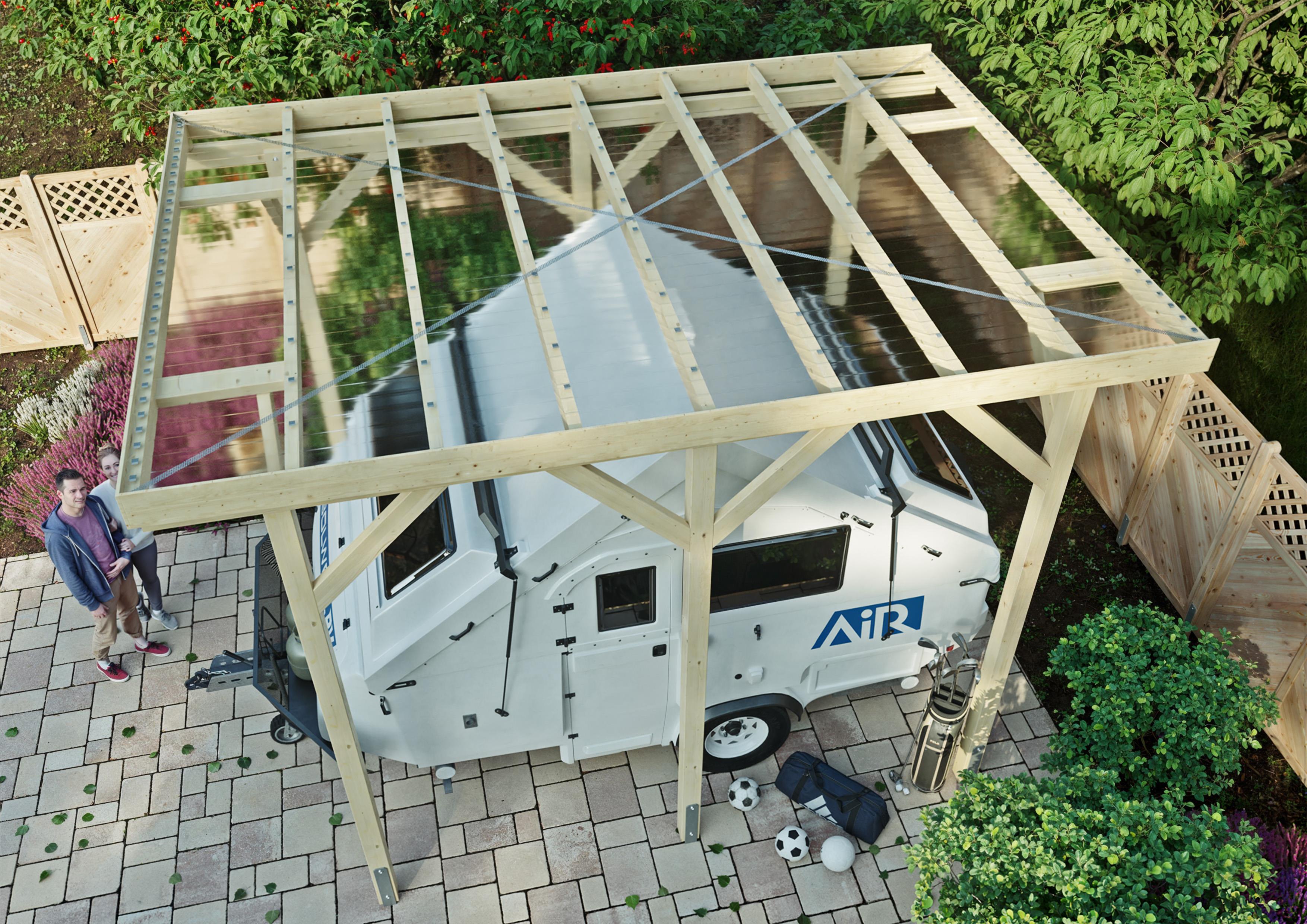Wohnmobil-Carport Malibu I 3,44x5,00 m