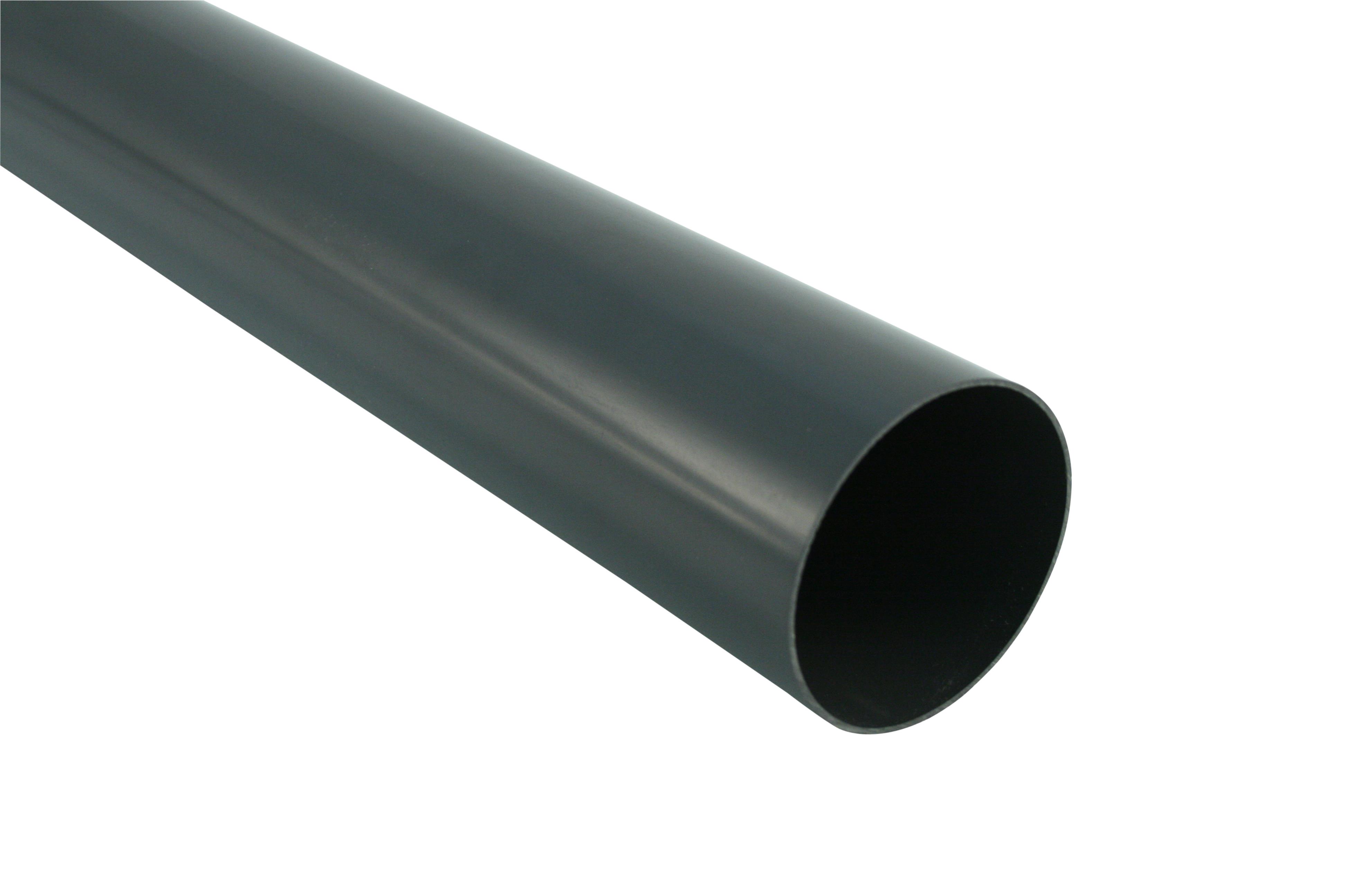 Dachrinne Kunststoff RG 75 Fallrohr, 2,5m, anthrazit RAL 7016