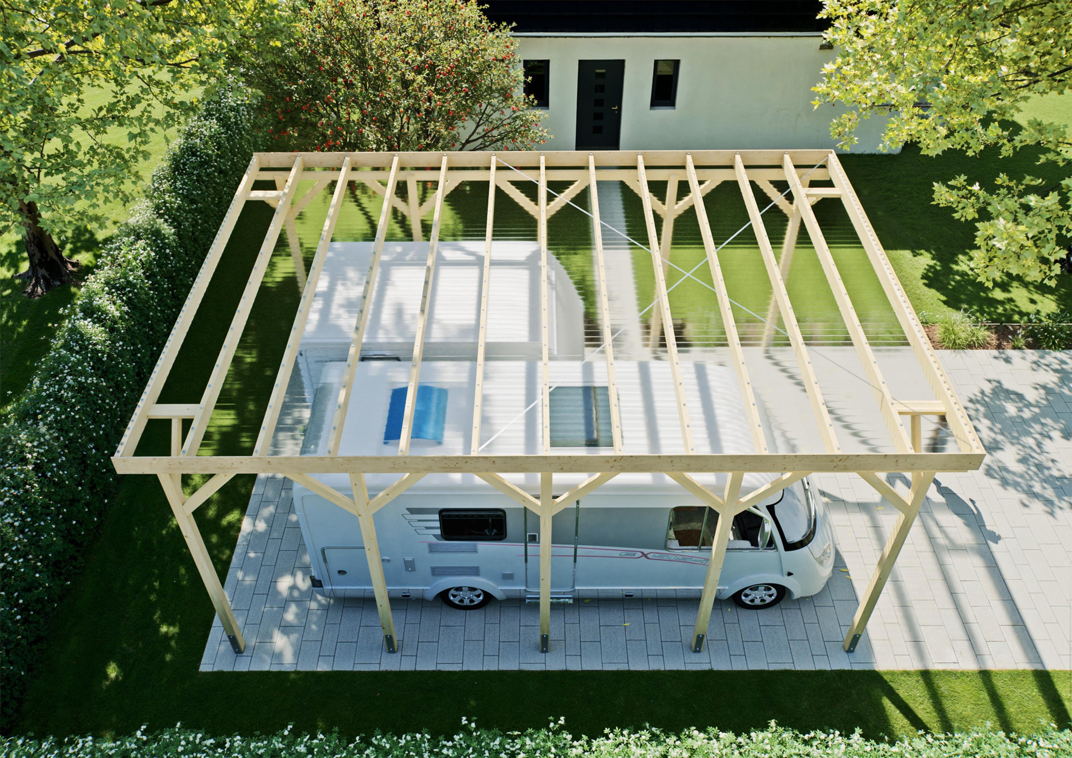 Wohnmobil-Carport Oakland III 6,00x8,50 m