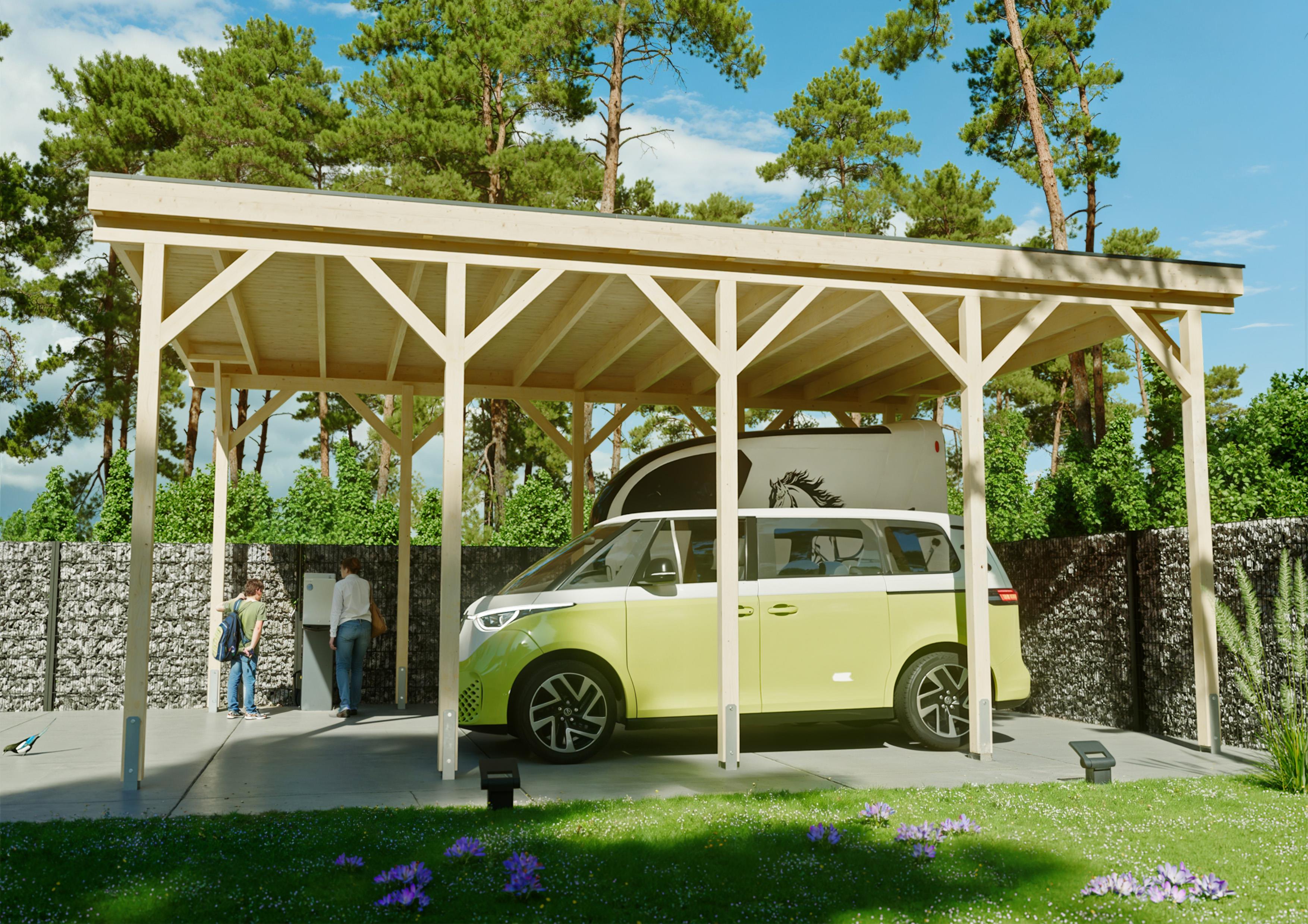 Wohnmobil-Carport Oakland III 6,00x8,50 m