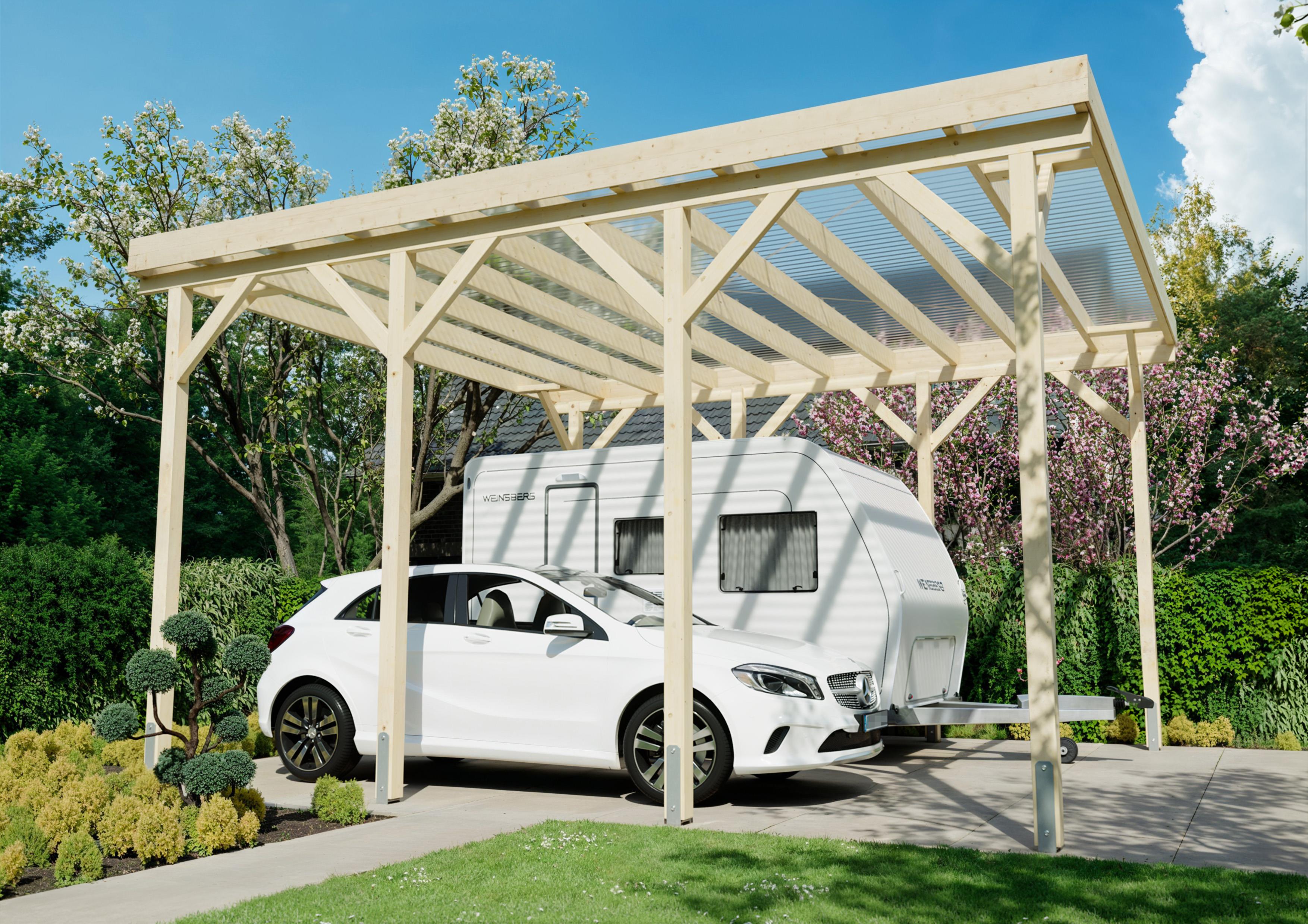 Wohnmobil-Carport Oakland II 6,00x6,50 m