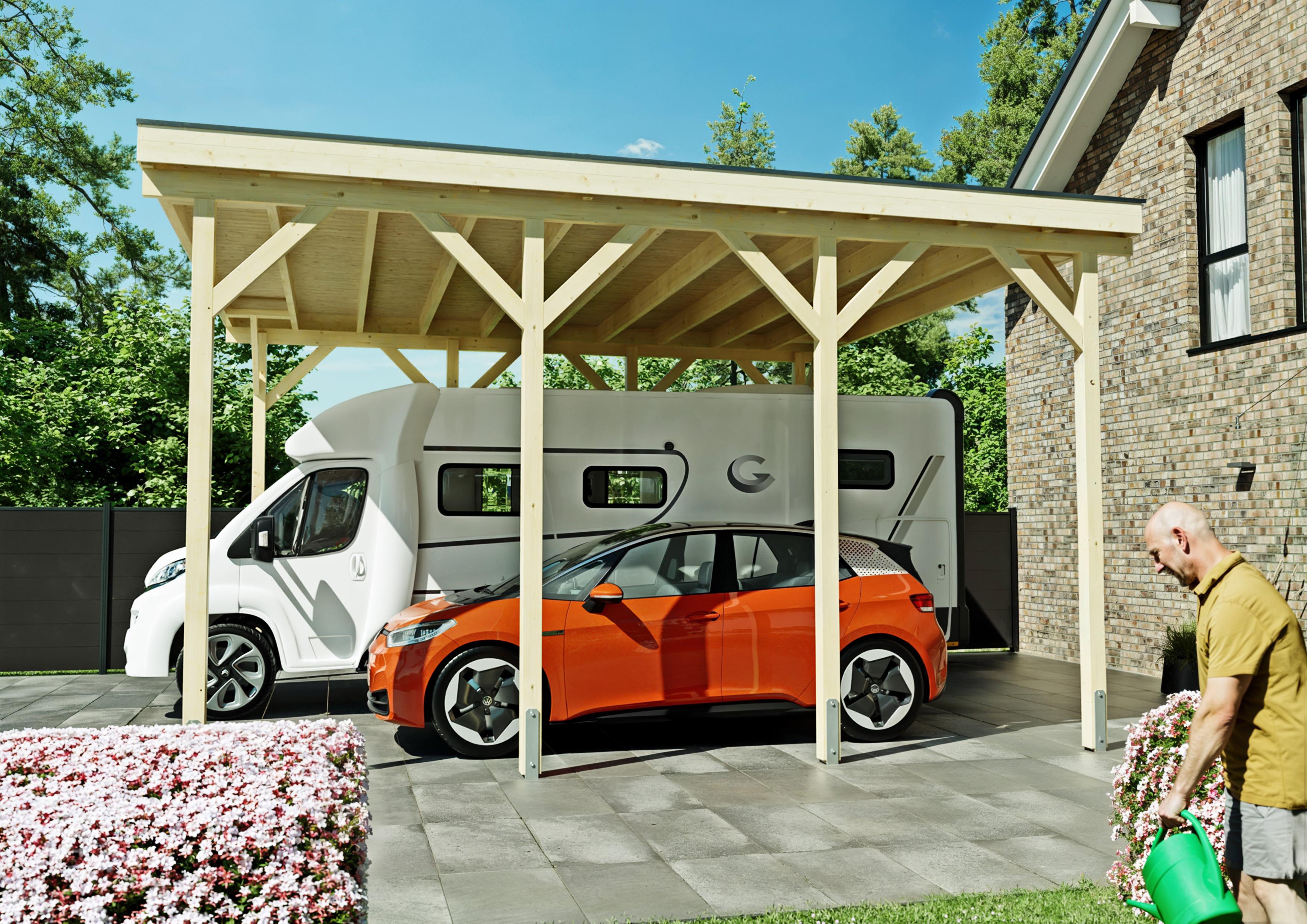 Wohnmobil-Carport Oakland II 6,00x6,50 m