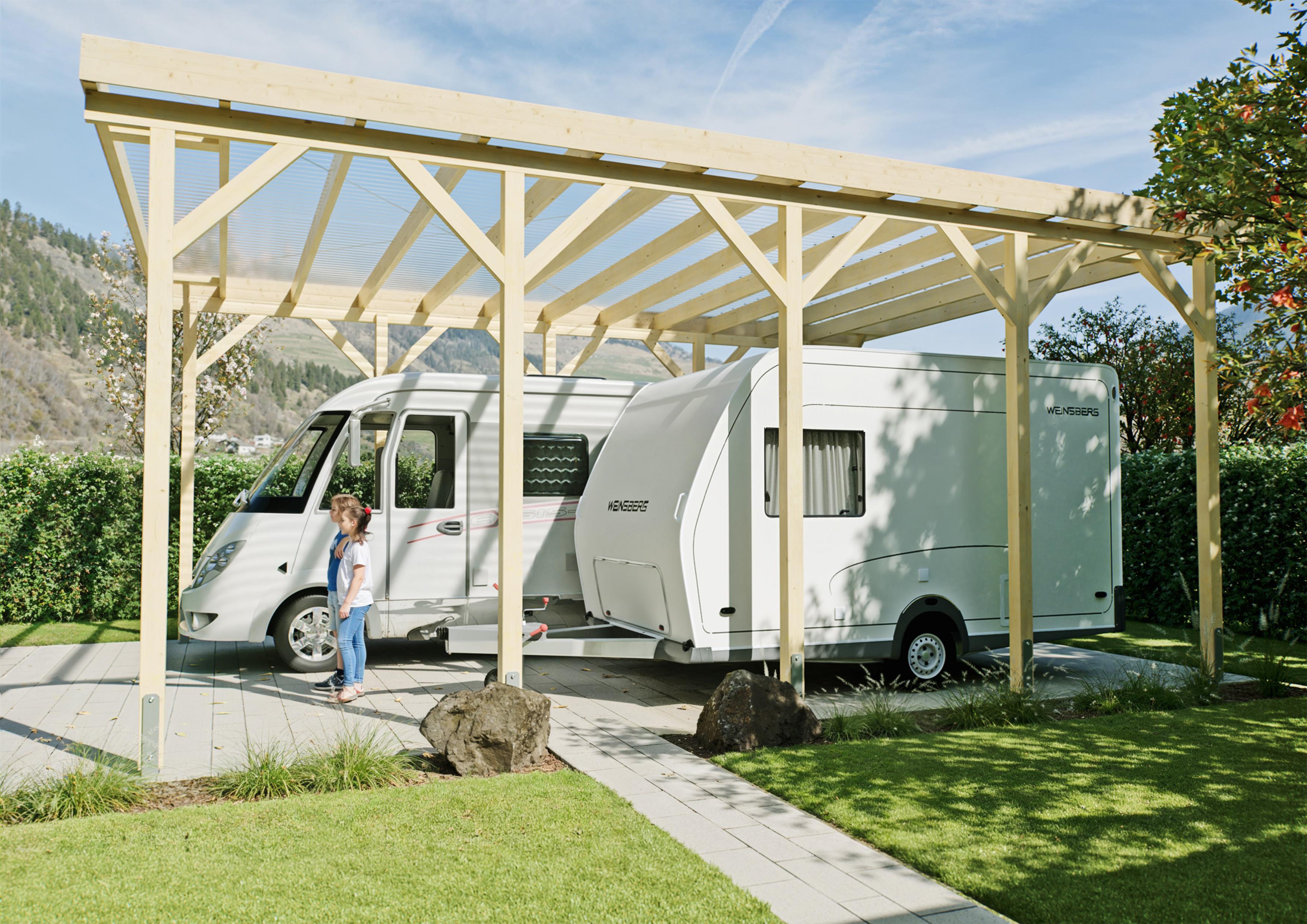 Wohnmobil-Carport Oakland III 6,00x8,50 m