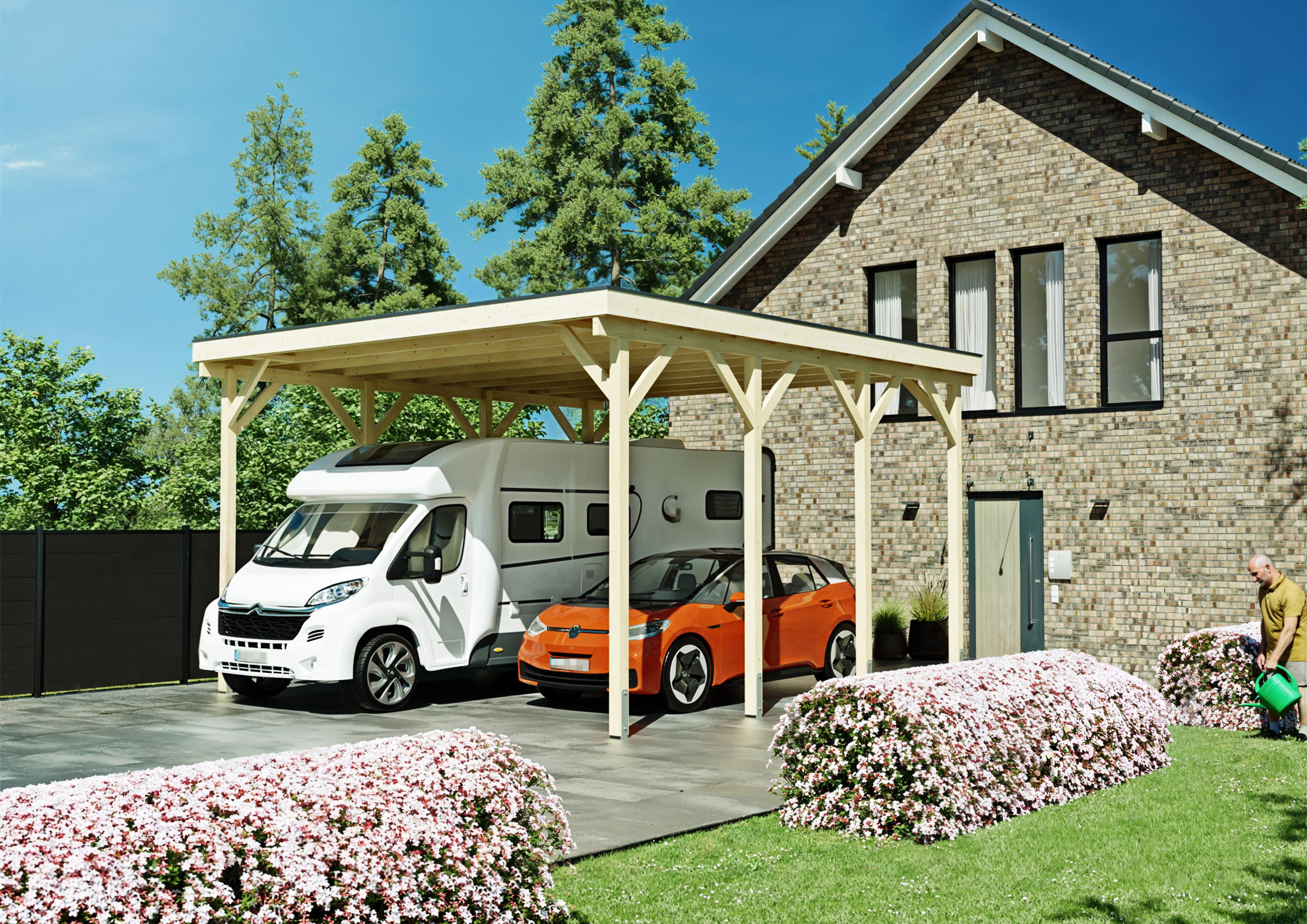 Wohnmobil-Carport Oakland II 6,00x6,50 m